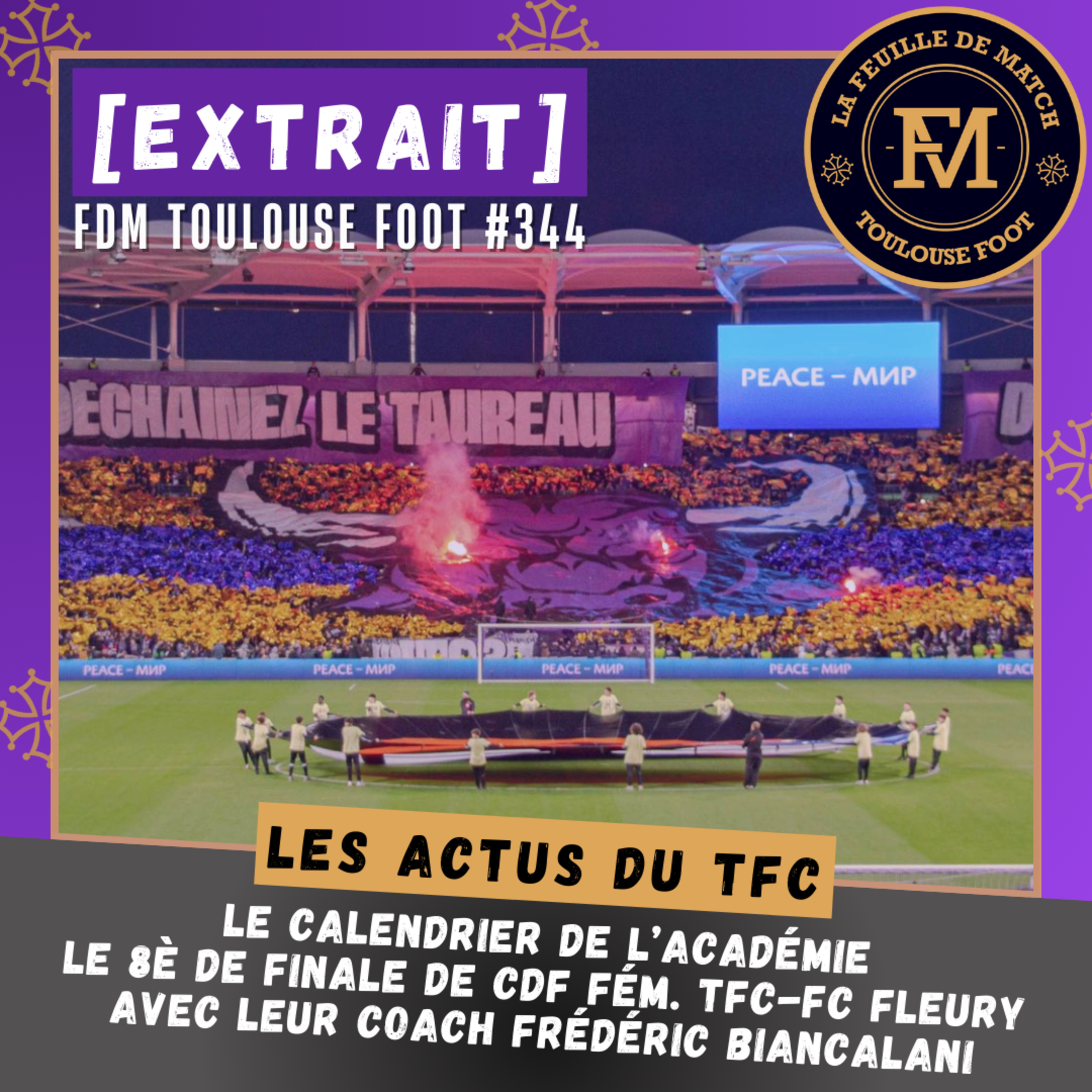 [Extrait] FDM Toulouse Foot Épisode 344 - Les actus du TFC - Présentation du 8è de finale de Coupe de France féminine TFC-FC Fleury 91
