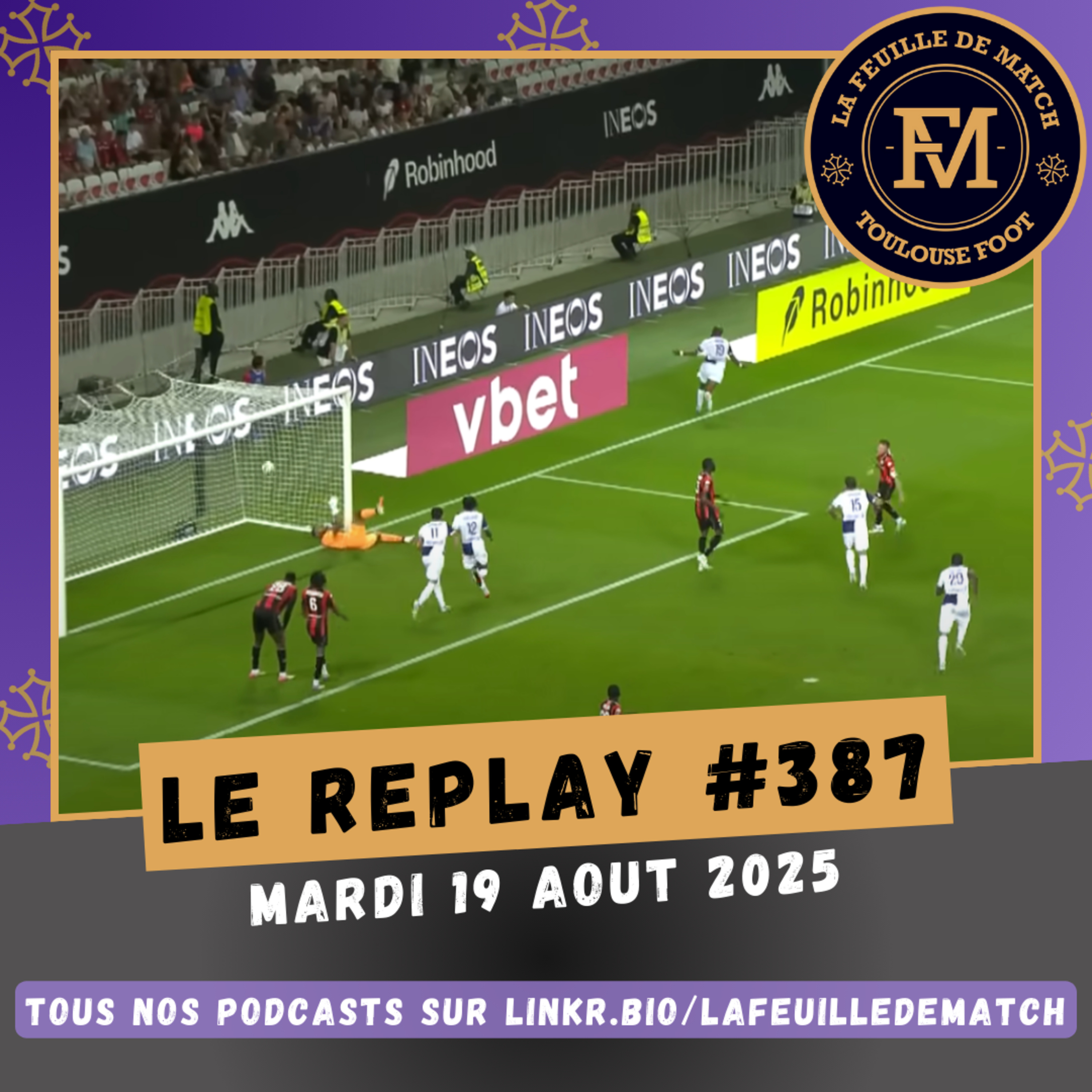 FDM Toulouse Foot Épisode 387 - Retour sur OGC Nice-TFC - Entretien avec Clément, président des Indians Tolosa 1993