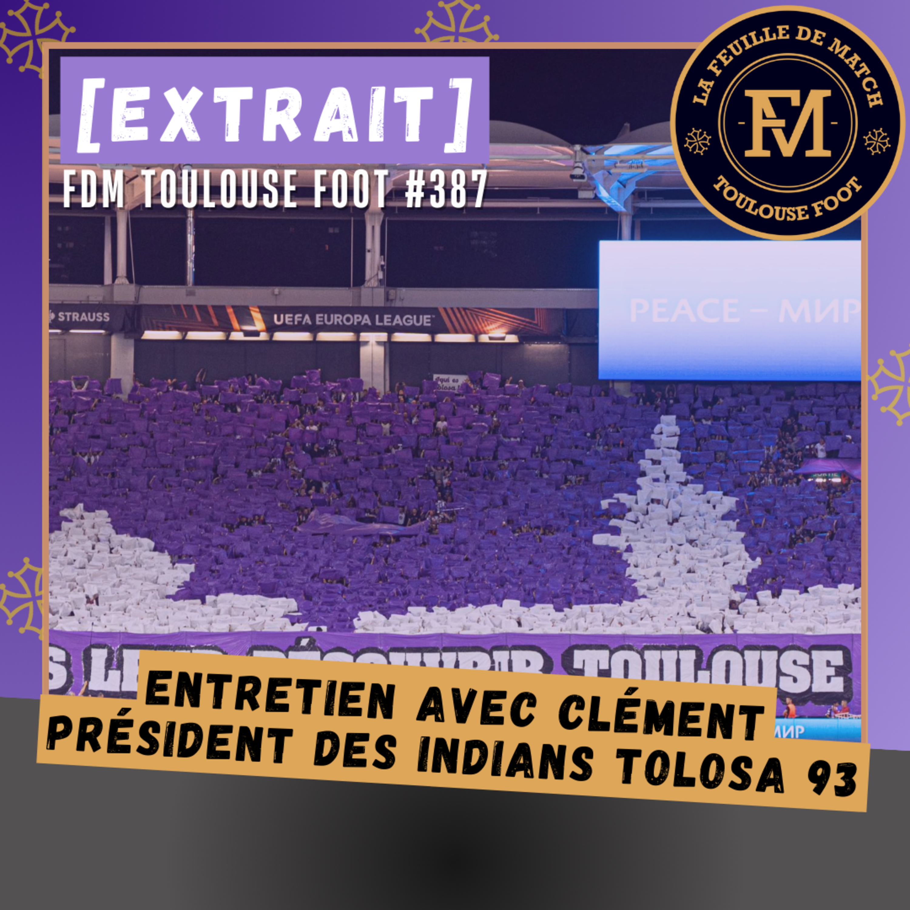 [Extrait] FDM Toulouse Foot Épisode 387 - Entretien avec Clément, président des Indians Tolosa 1993