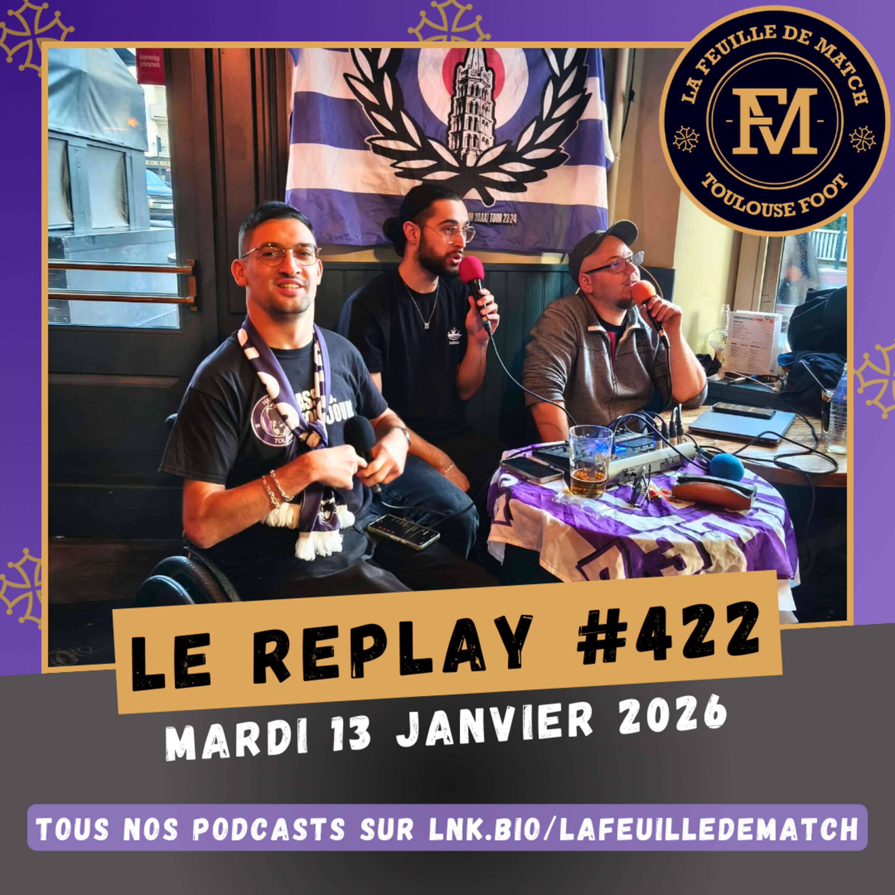 FDM Toulouse Foot Épisode 422 - Les résultats du W-E (Dijon-TFC fém. avec la capitaine Lou Jumère ) - Retour sur SCO Angers-TFC