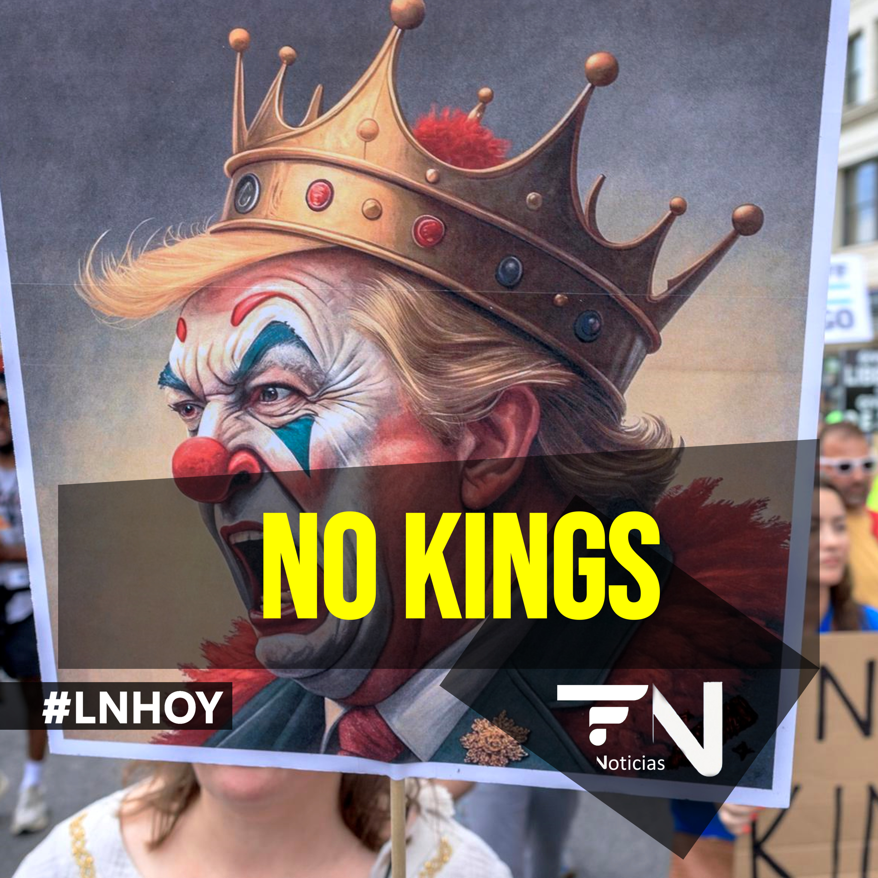 “No Kings” Protestas contra Trump