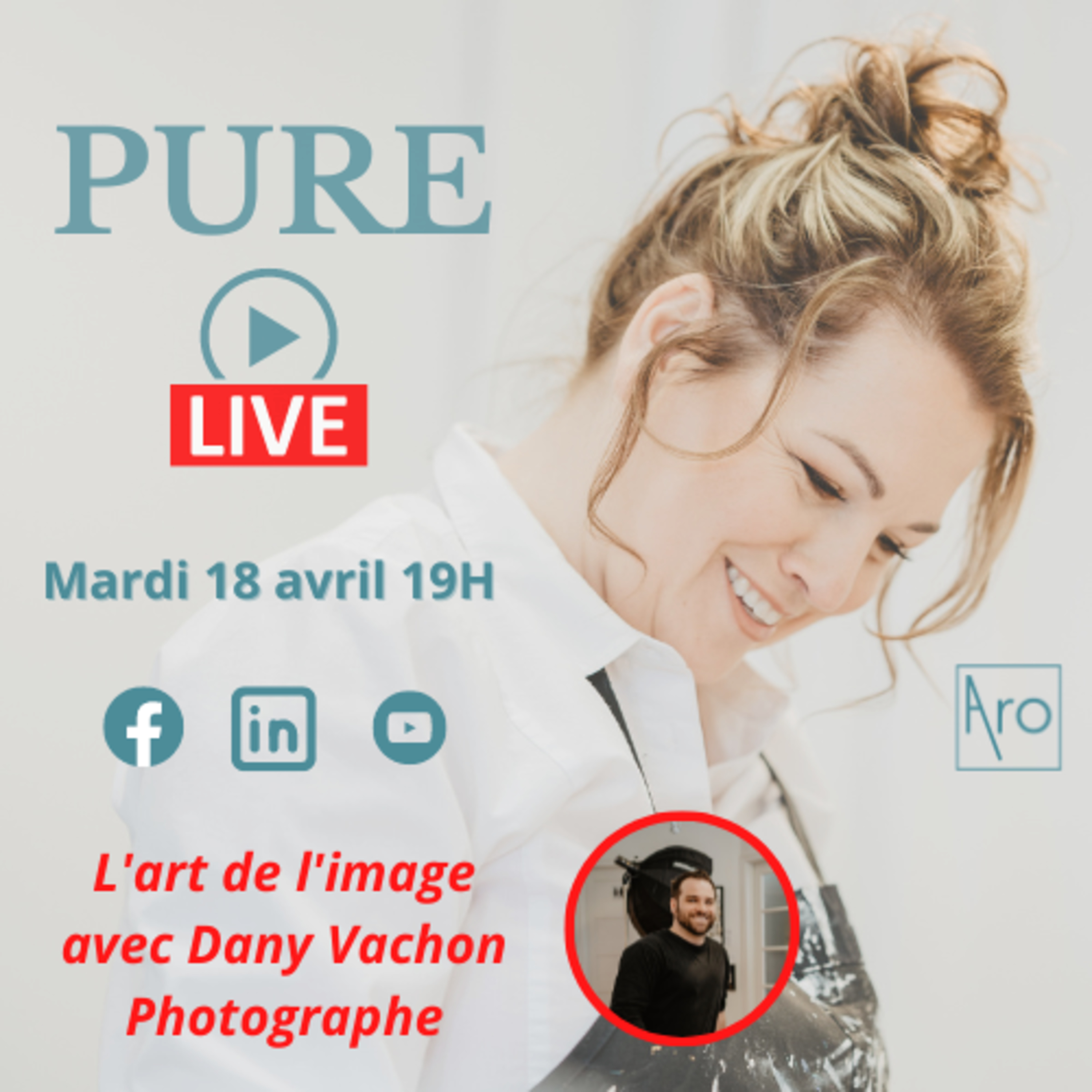 PURE LIVE: L'art de l'image avec Dany Vachon Photographe episode artwork