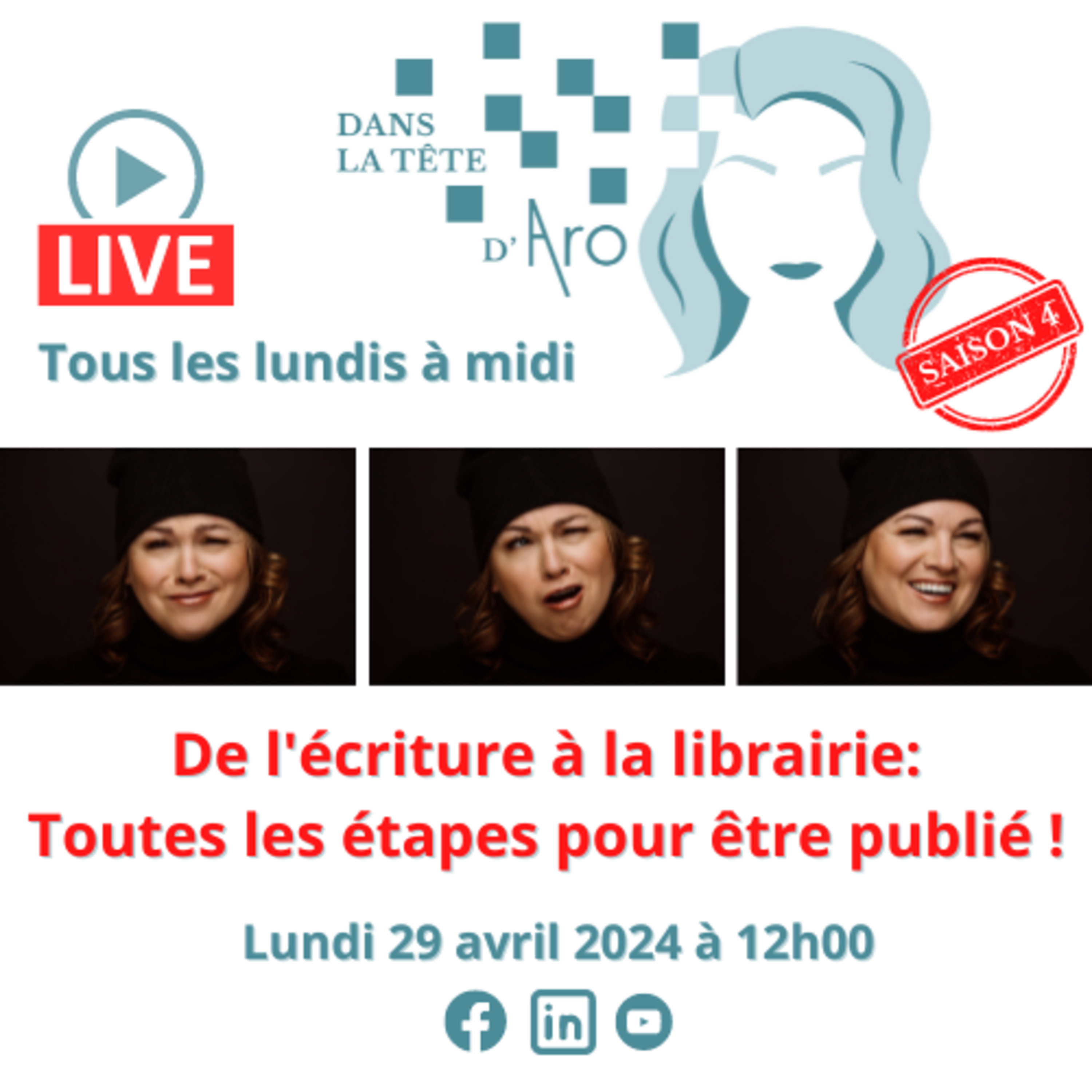 De l'écriture à la librairie : Toutes les étapes pour être publié !  episode artwork