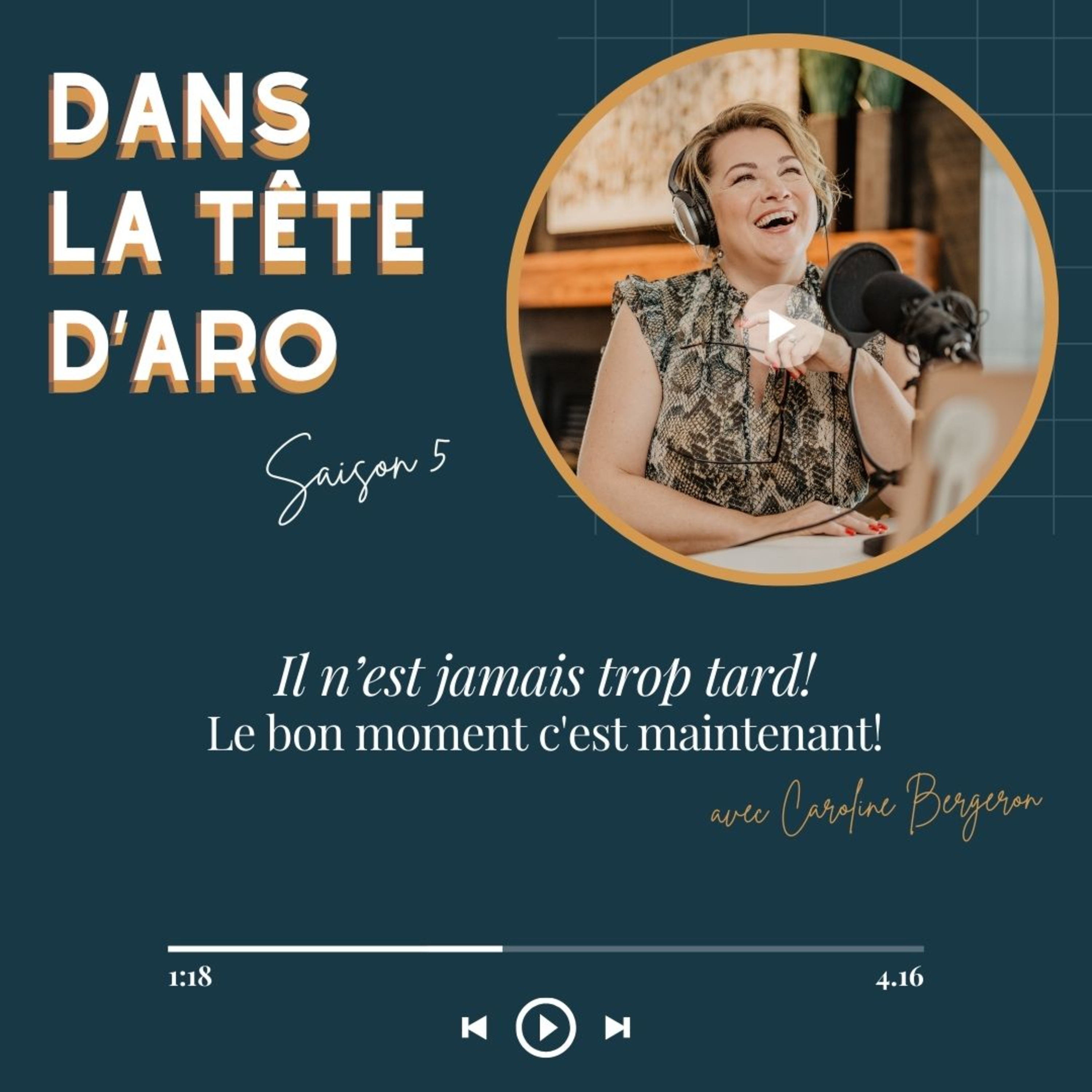 Il n'est jamais trop tard! Le bon moment c'est maintenant! episode artwork