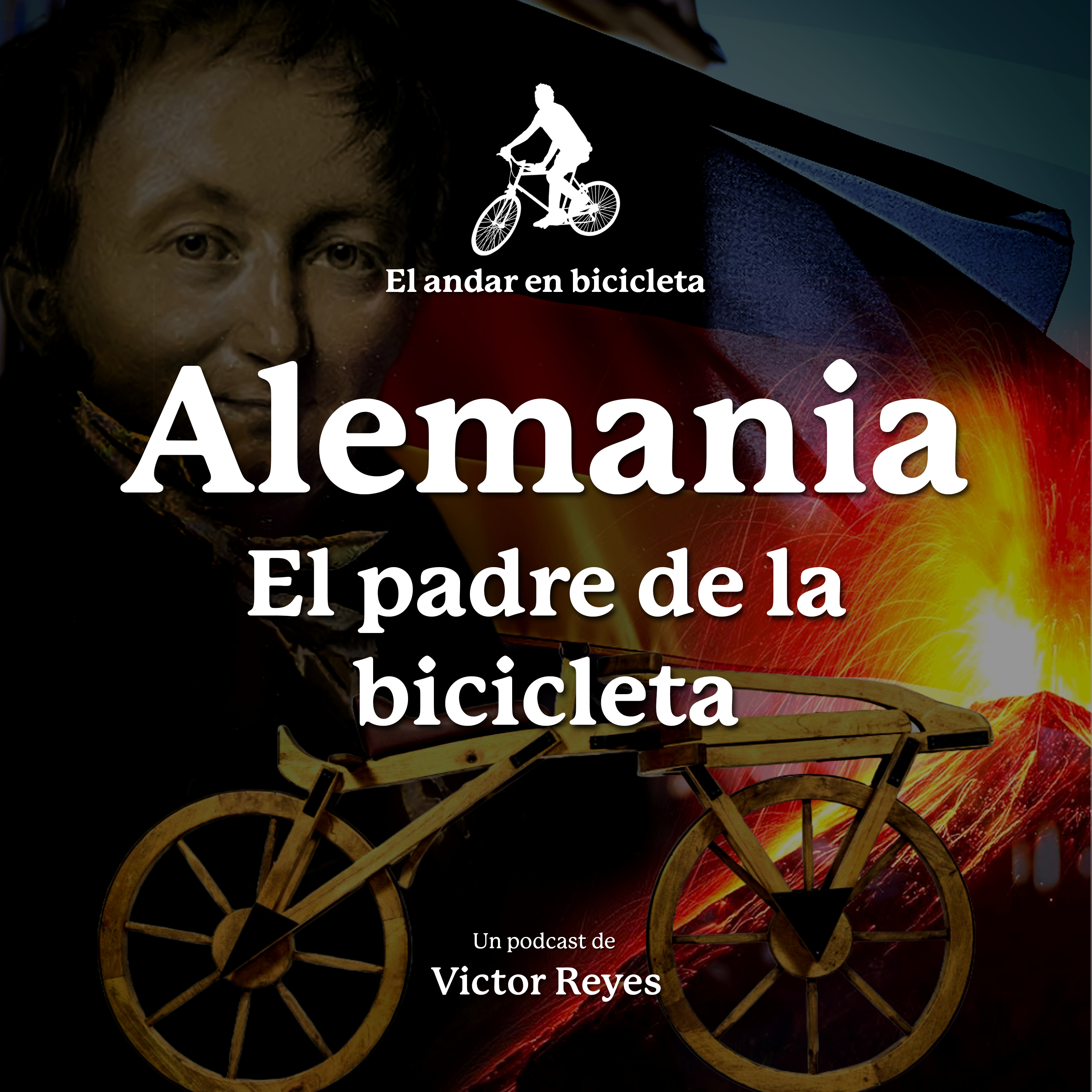 Portada de El andar en bicicleta