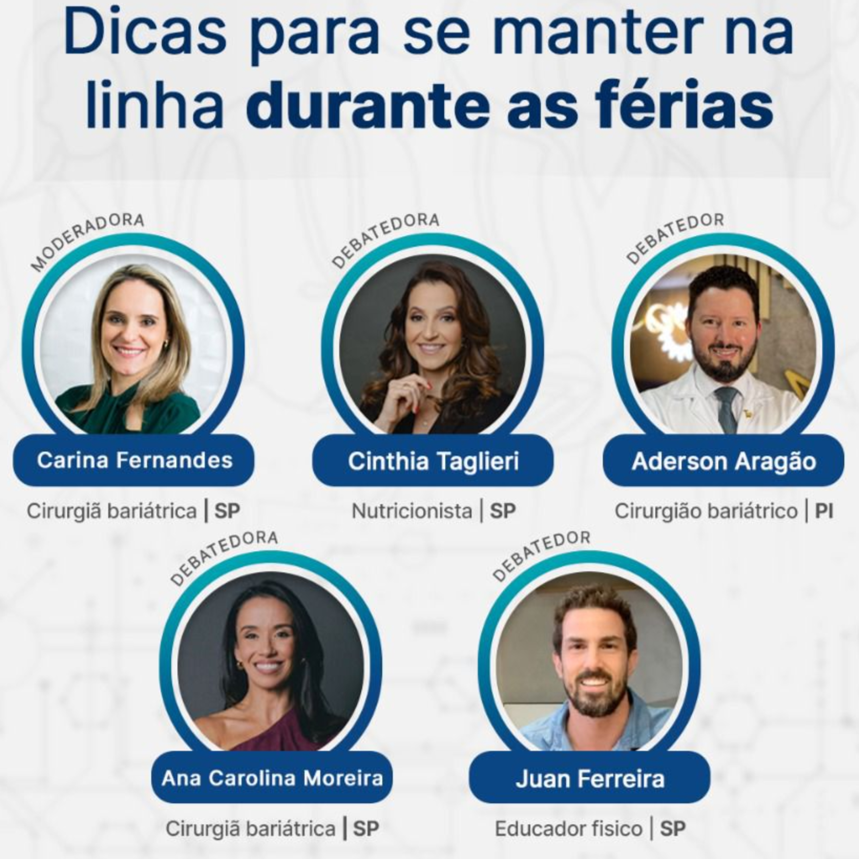 Dicas para se manter na linha durante as férias episode artwork
