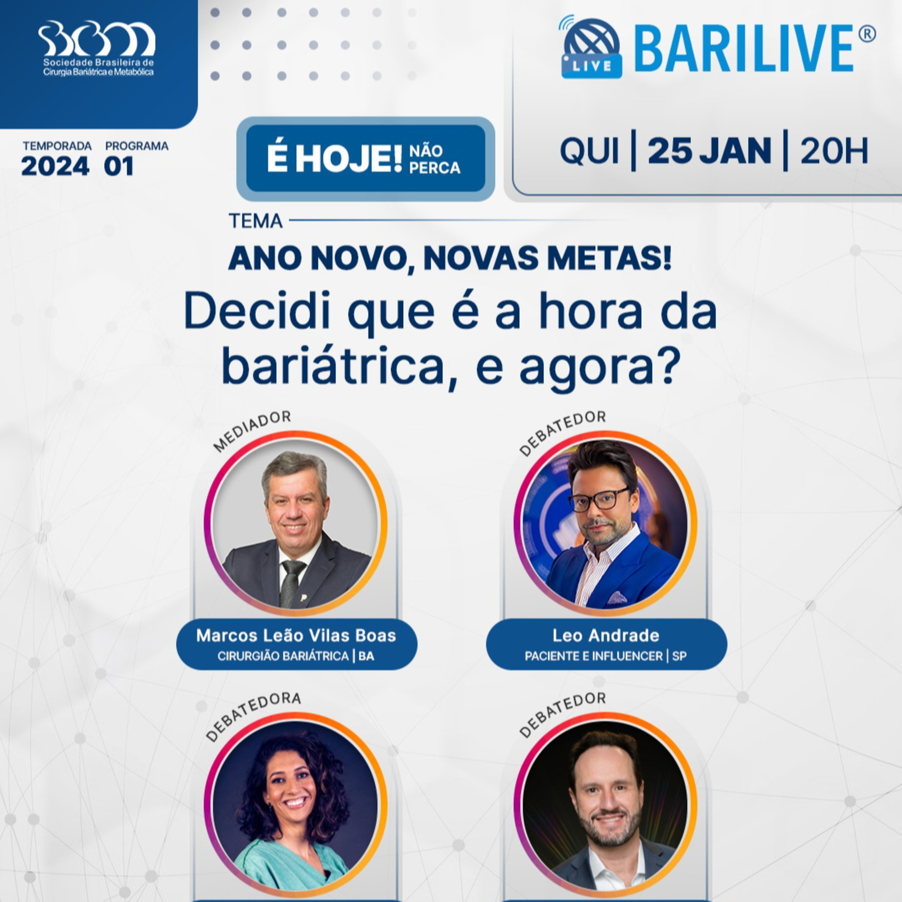 Ano novo, novas metas! Decidi que é a hora da bariátrica, e agora? episode artwork
