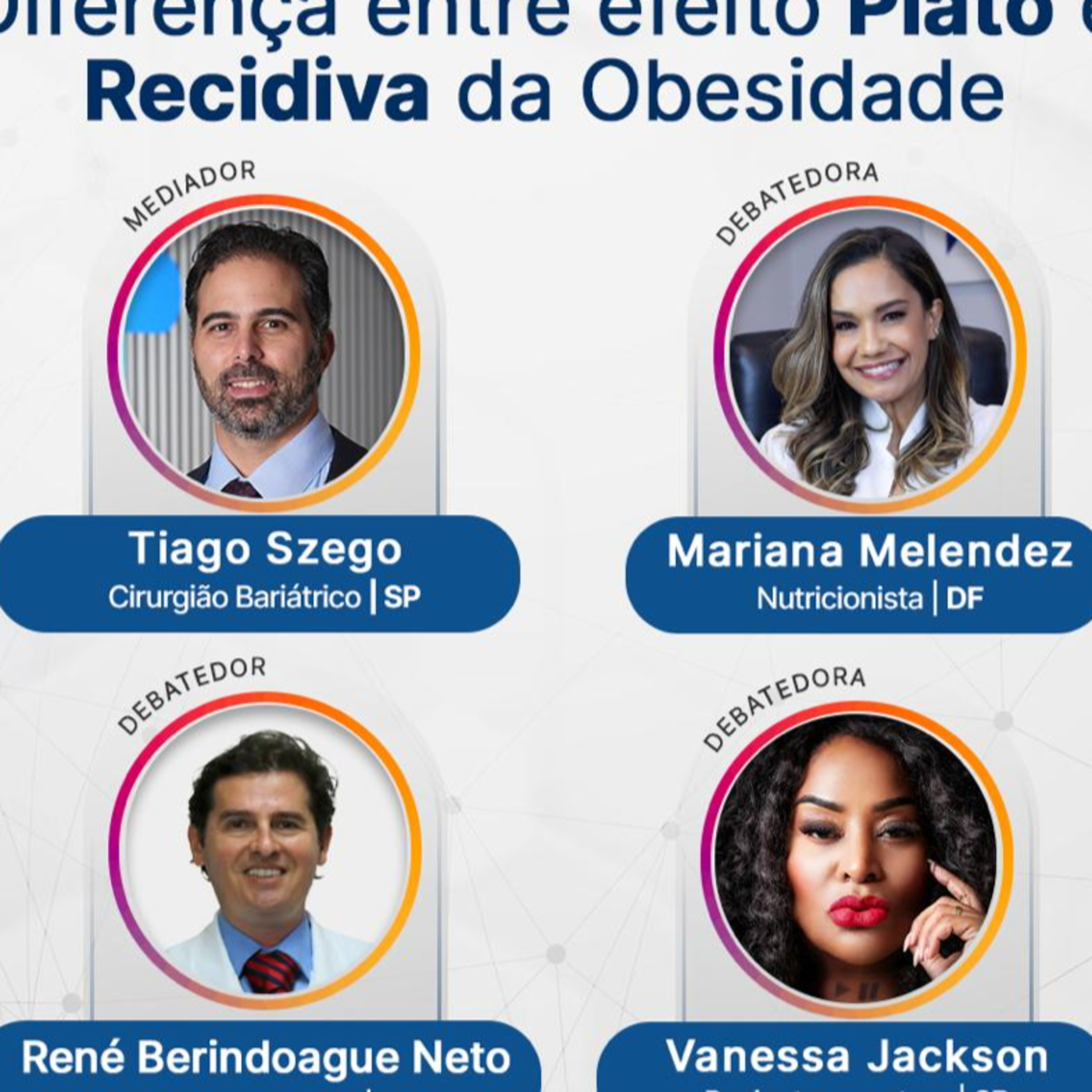 Diferença entre efeito platô e recidiva da obesidade? episode artwork