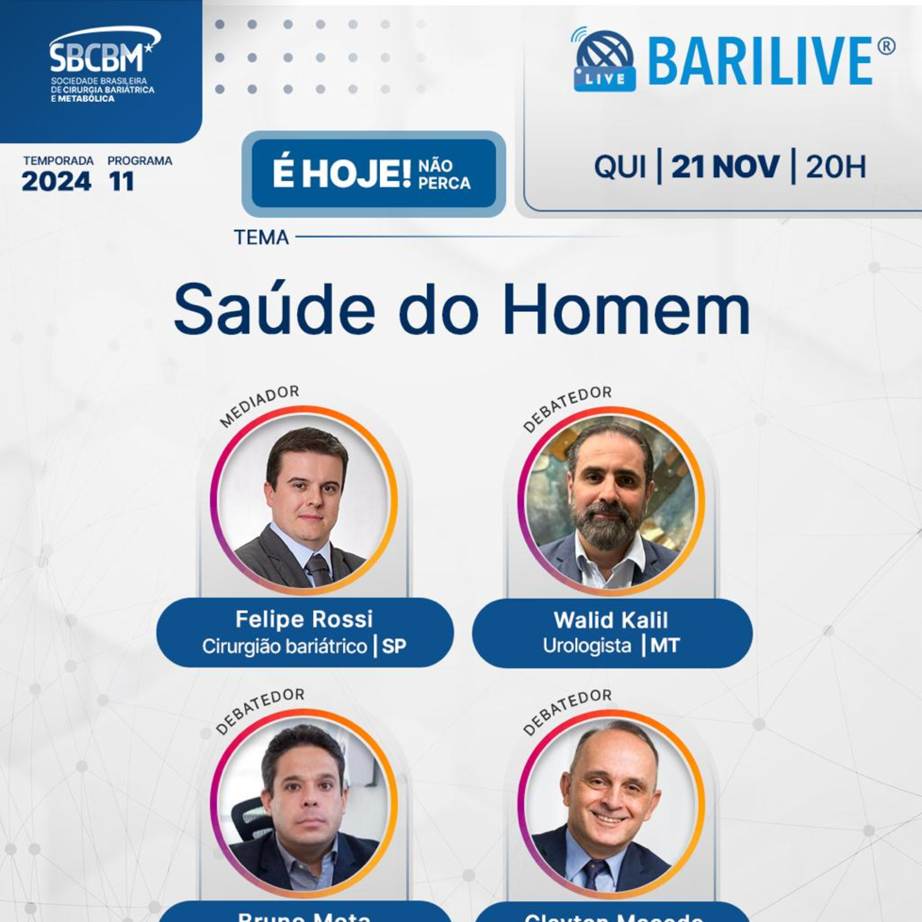 Saúde do Homem apos Cirurgia Bariátrica  episode artwork