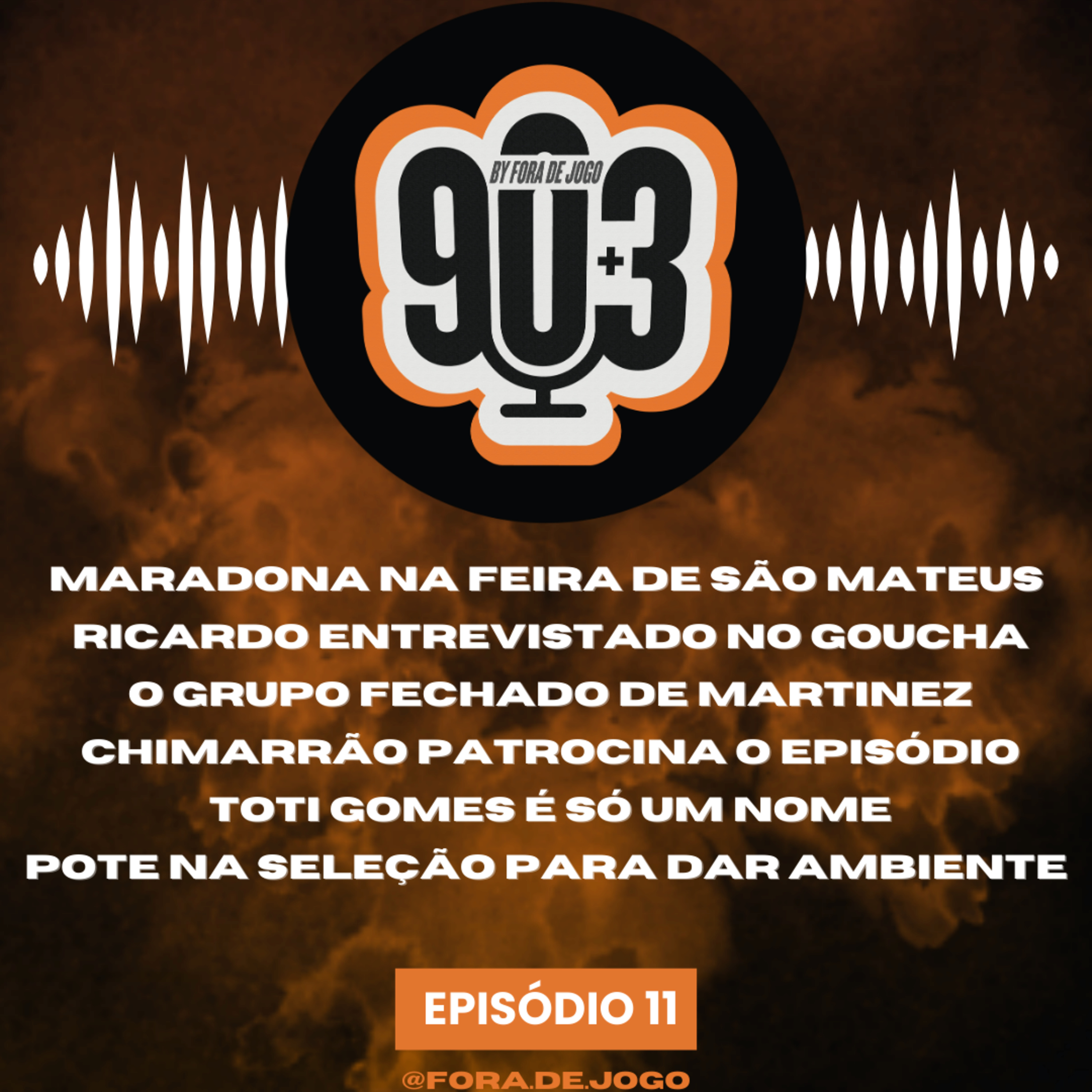 90+3 | EP11 | "Se o Pote for ao Euro é só para dar ambiente" episode artwork