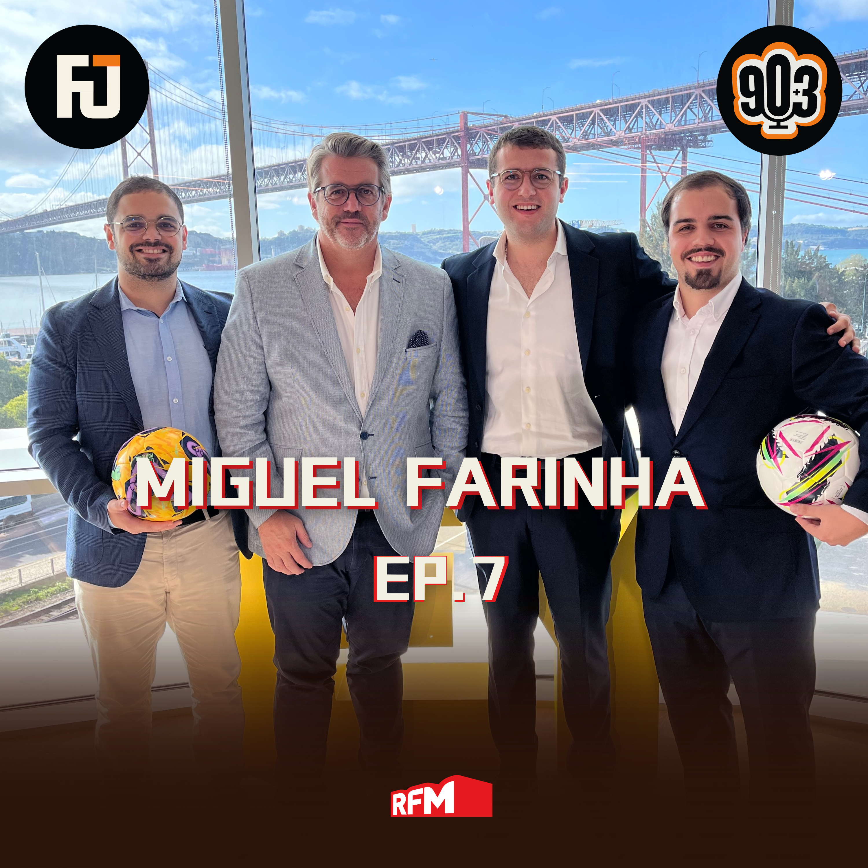 90+3 | T2 | EP8 | Miguel Farinha | “A Europa está toda enganada sobre a centralização os direitos TV?”