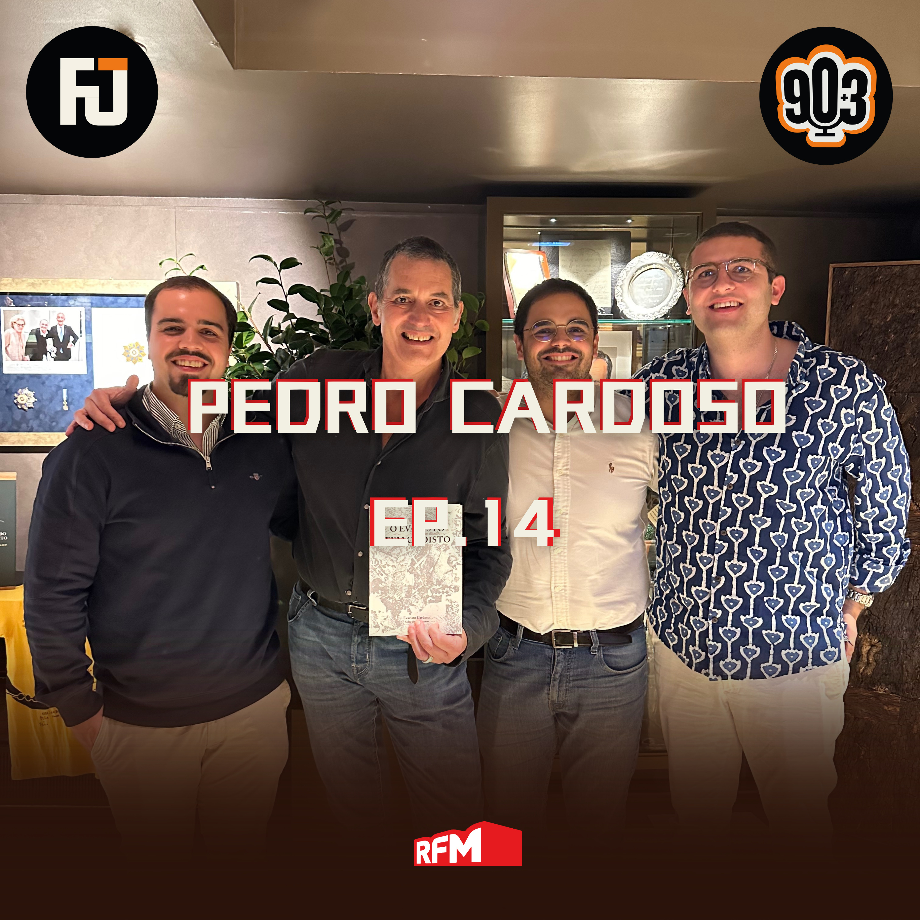 90+3 | T2 | EP14 | Pedro Cardoso | “Foi a 1.ª vez que Ronaldo me deu a liberdade de lhe dizer algo”
