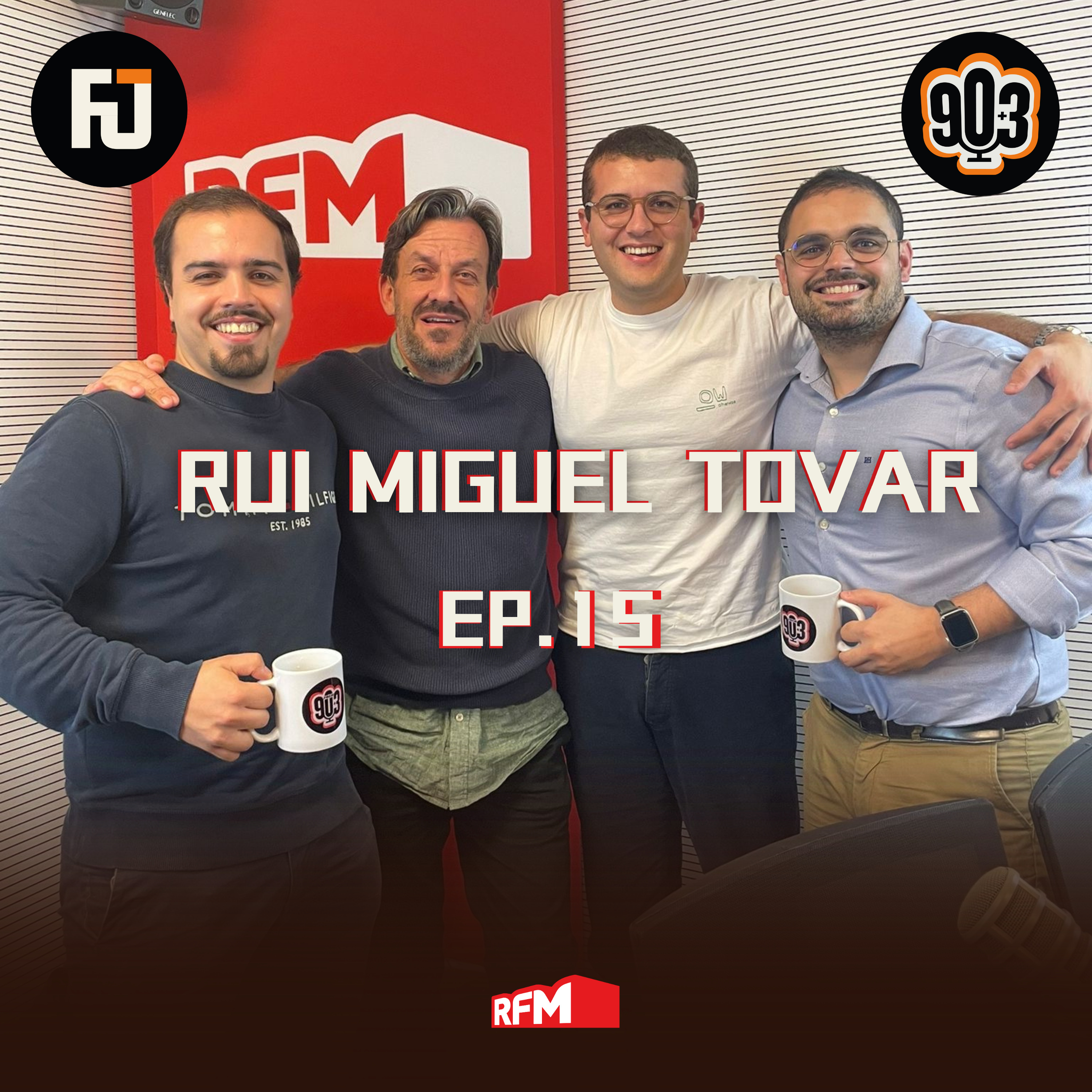 90+3 | T2 | EP15 | Rui Miguel Tovar | “Entrevistei o Éder num banco de jardim na Rússia”