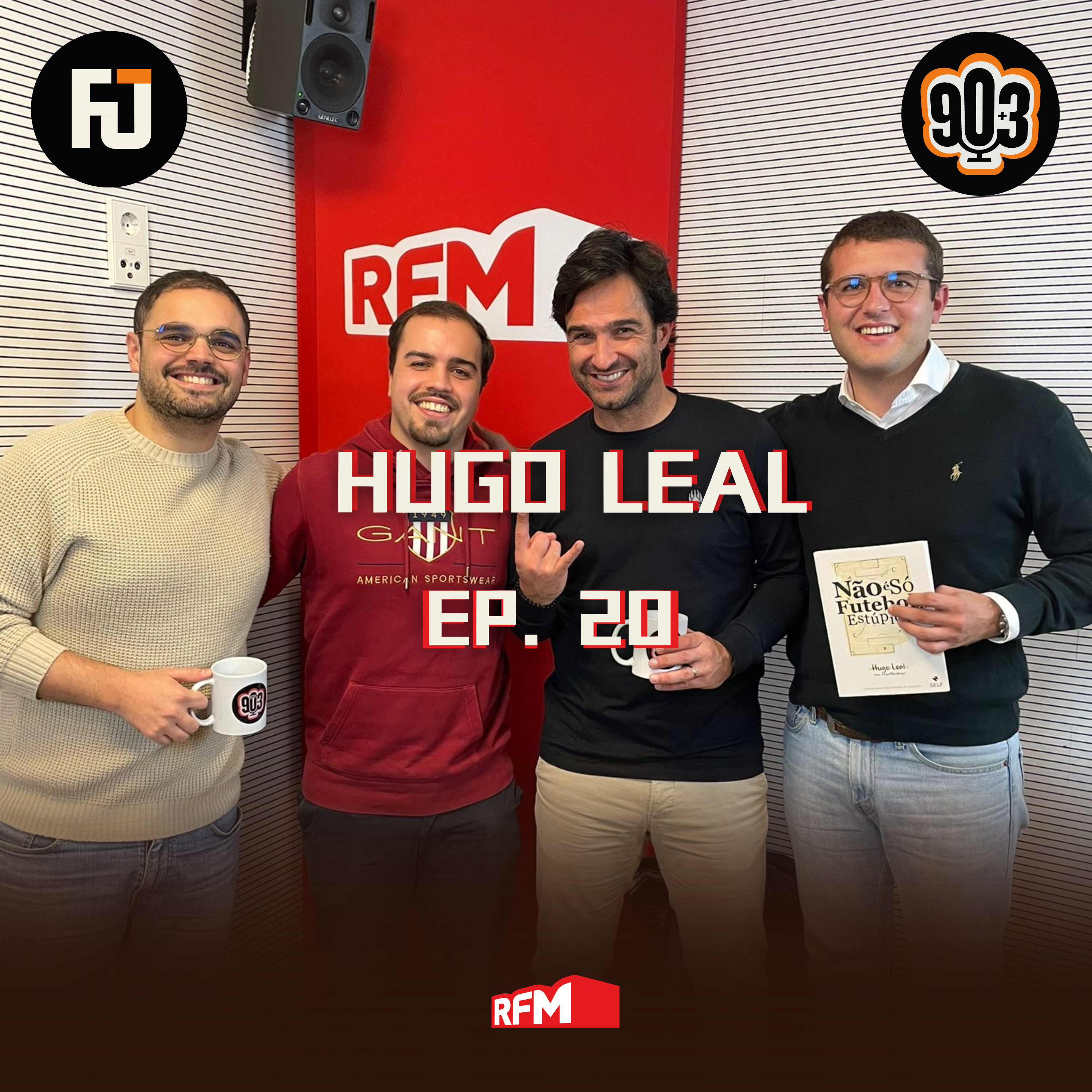 90+3 | T2 | EP20 | Hugo Leal | "Ronaldinho foi o melhor jogador com quem joguei"