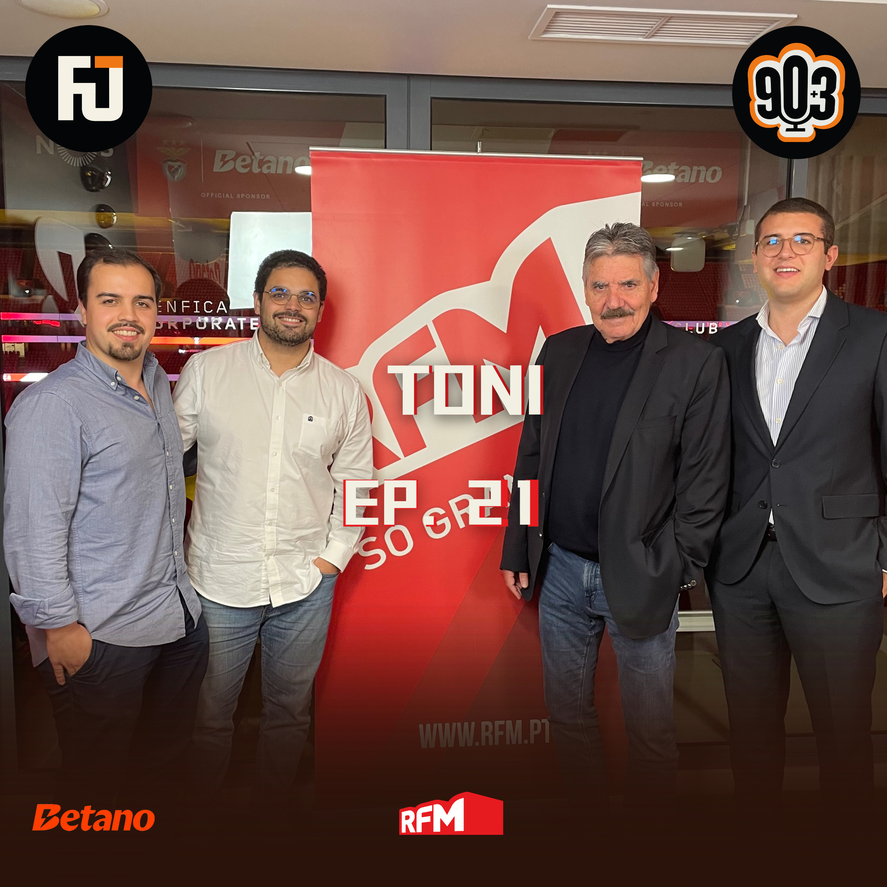 90+3 | T2 | EP21 | Toni | “A história do Benfica nunca pode ser contada sem Eusébio”