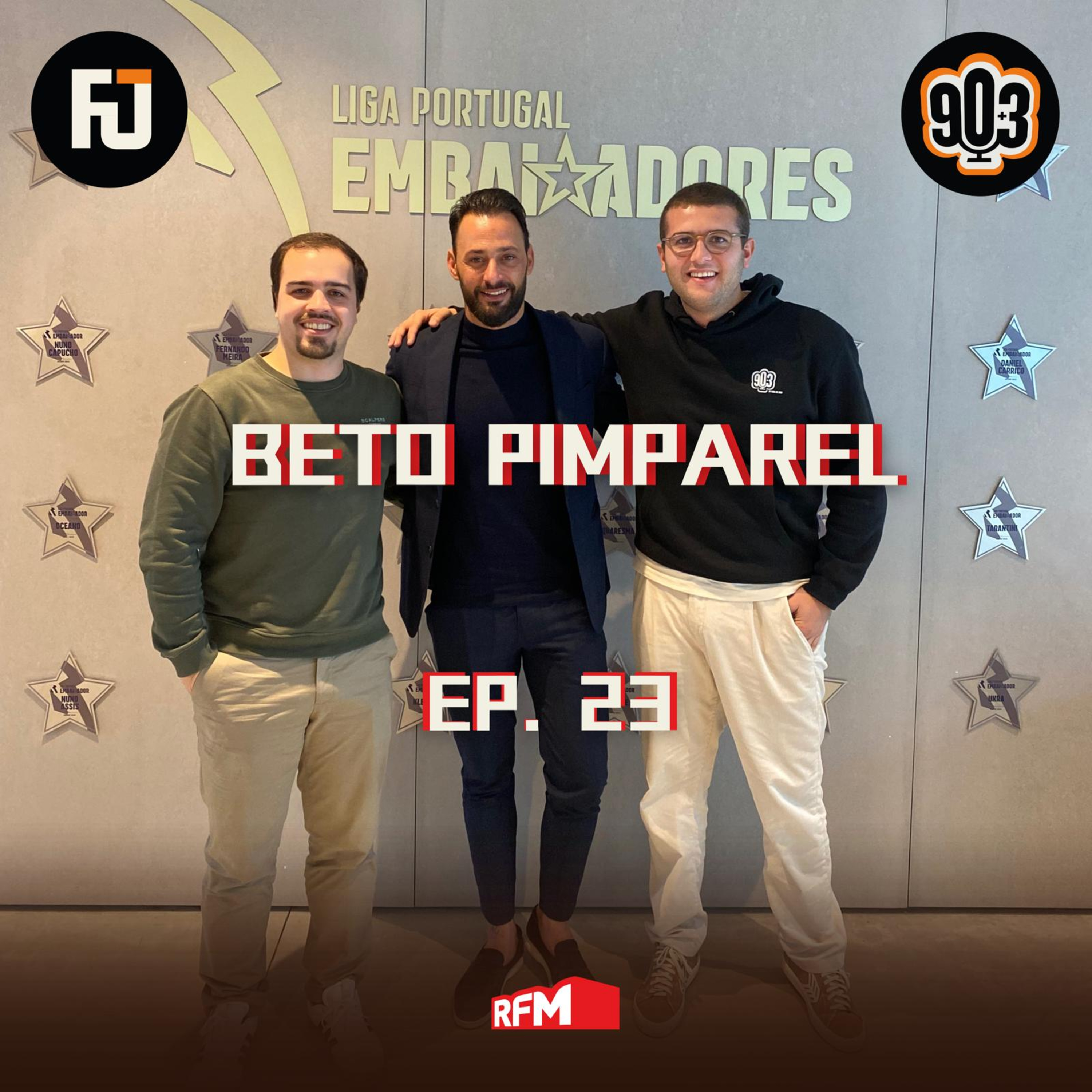90+3| T2 | EP23 | Beto Pimparel | “Pinto da Costa disse-me se queres ganhar títulos vem para o FCP”