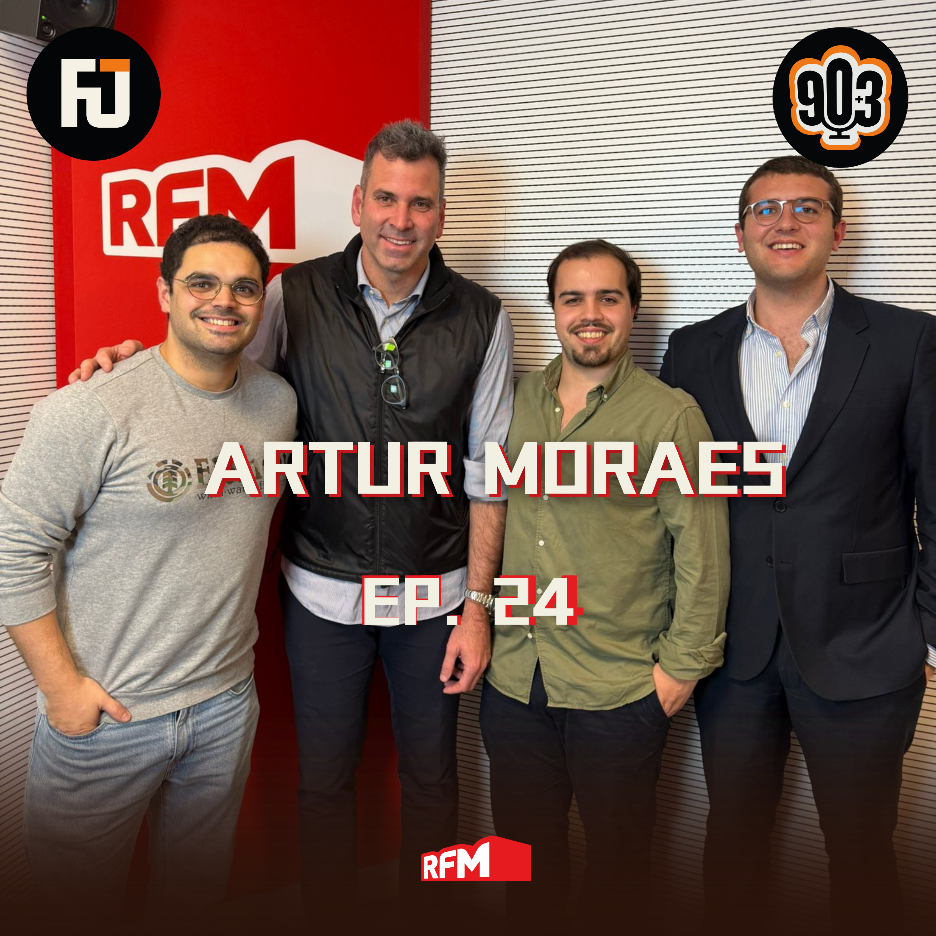 90+3 | T2 | EP24 | Artur Moraes | “Disse ao LF Vieira: o clube que eu quero jogar é o Benfica”