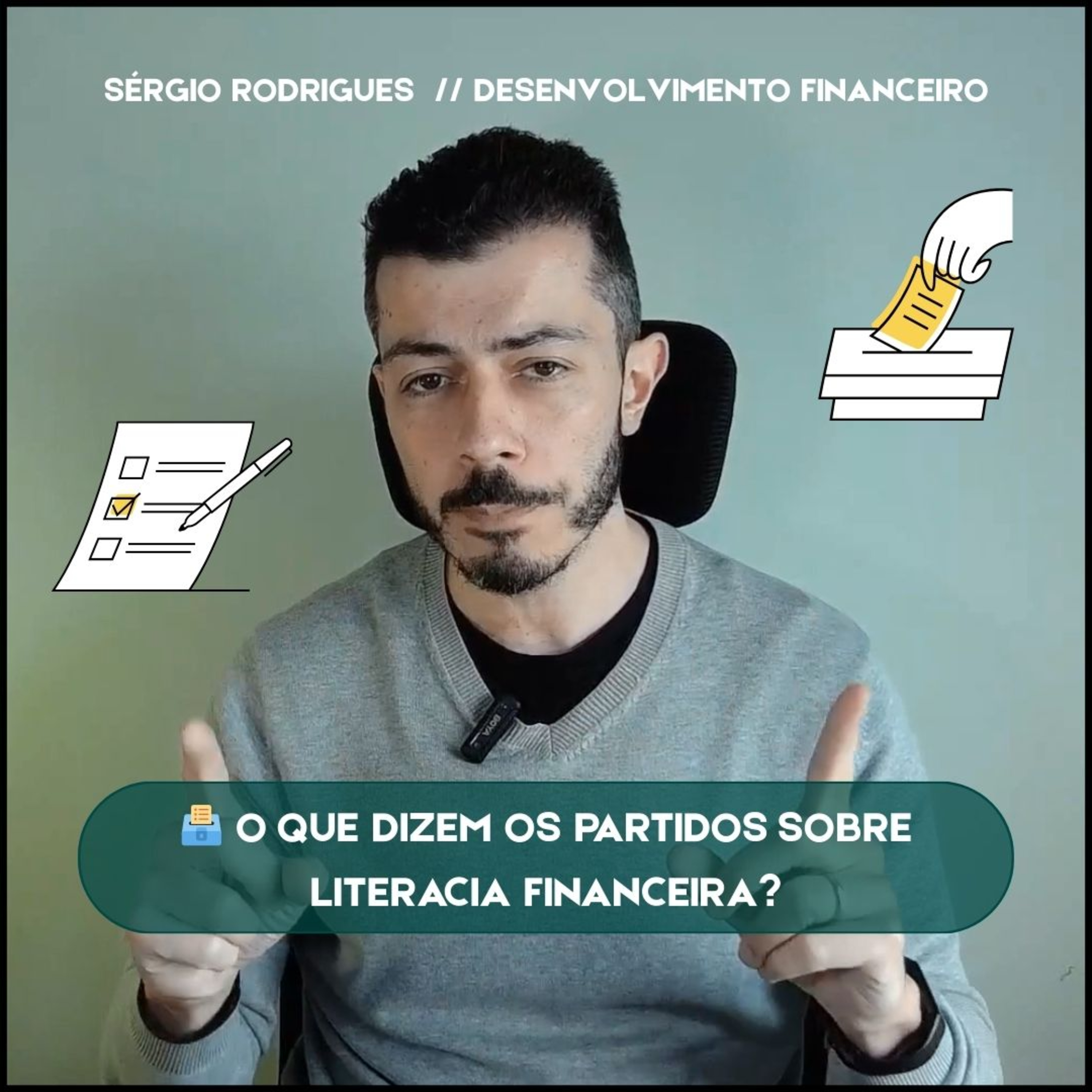 🗳️ O que dizem os partidos sobre literacia financeira?