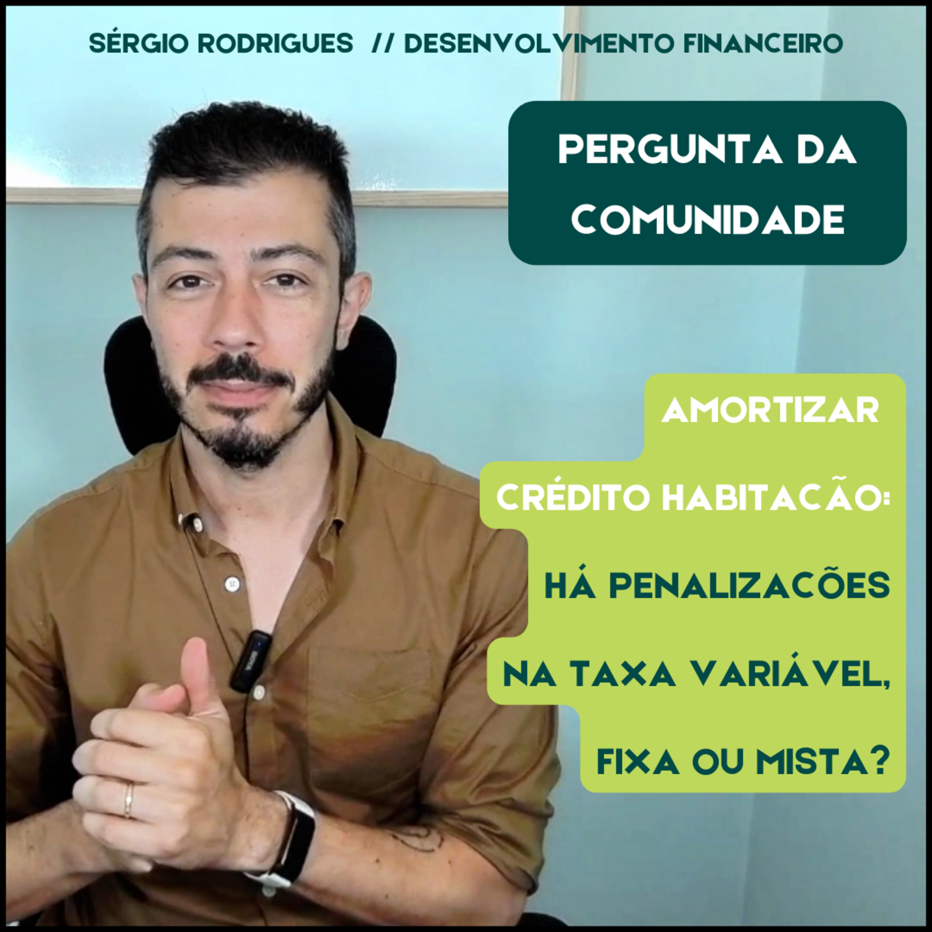 Amortizar crédito habitação: há penalizações na taxa variável, fixa ou mista?