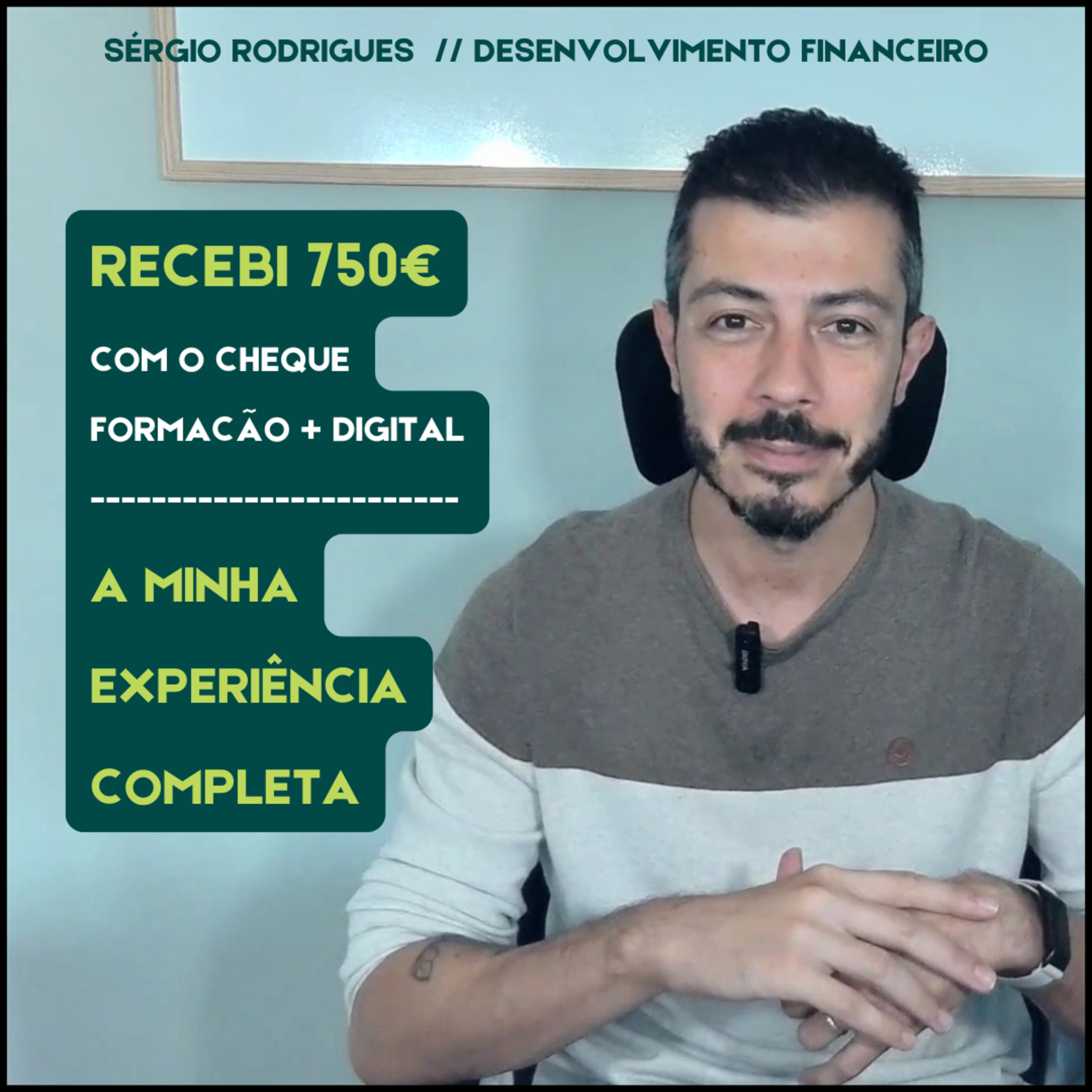 Recebi 750€ com o Cheque Formação + Digital | A minha experiência completa