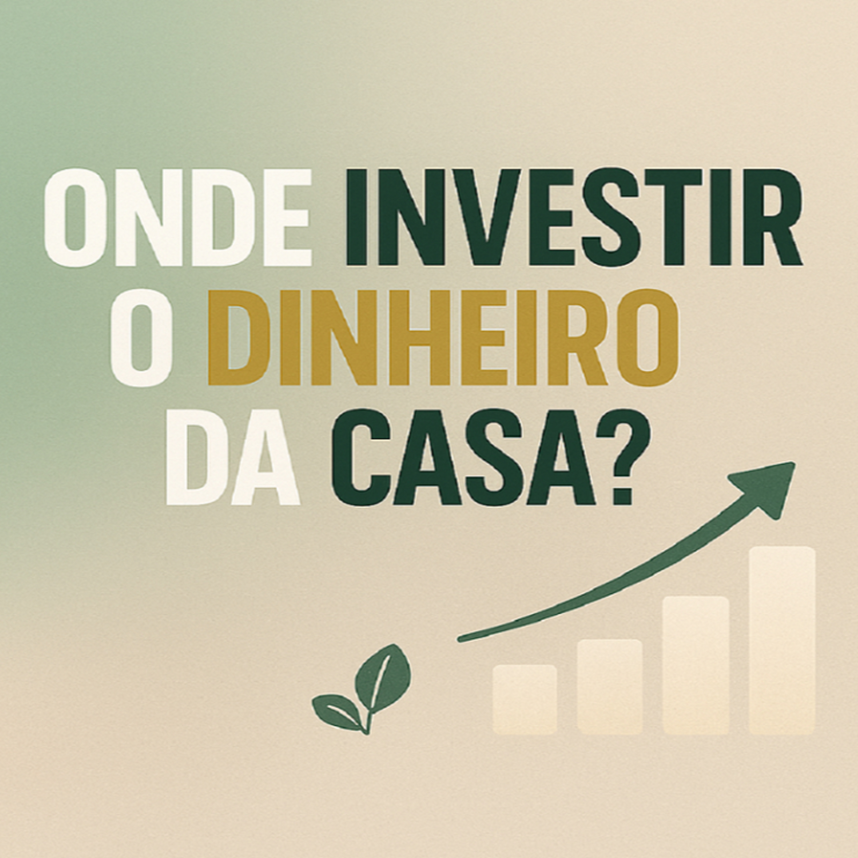 Onde investir o dinheiro da entrada da casa? (baixo e médio risco)