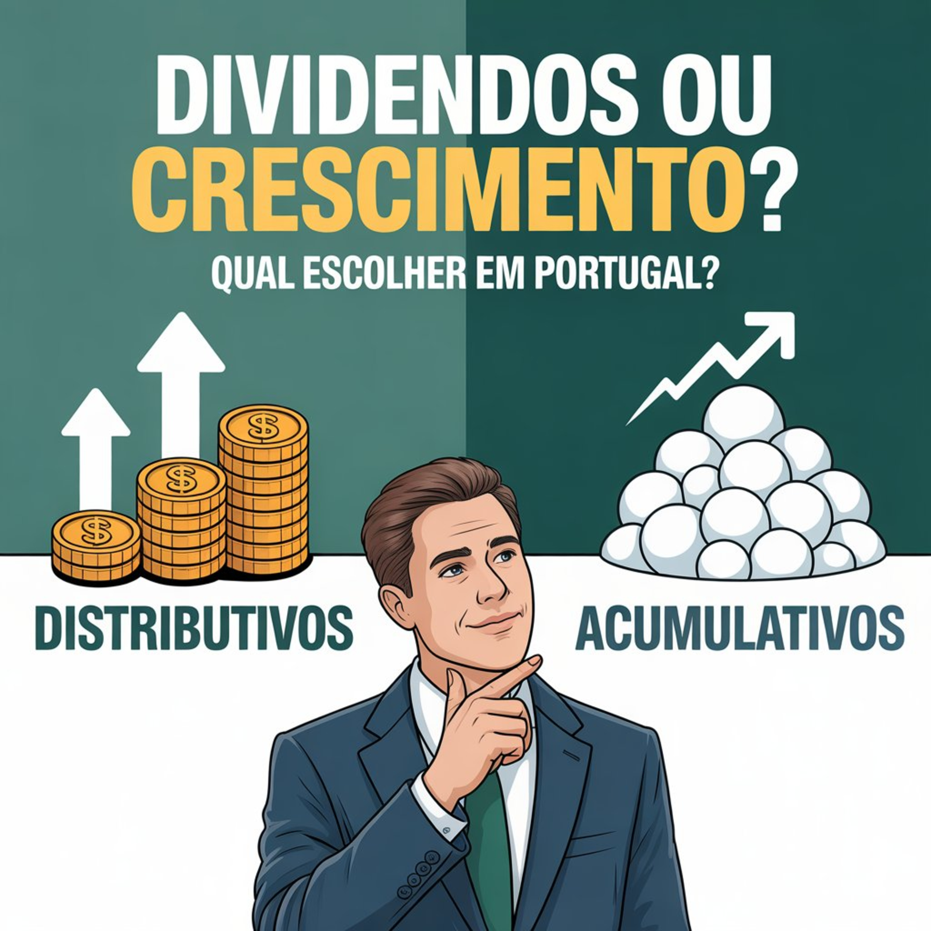 ETFs Acumulativos vs. Distributivos: Qual a Melhor Estratégia em Portugal?