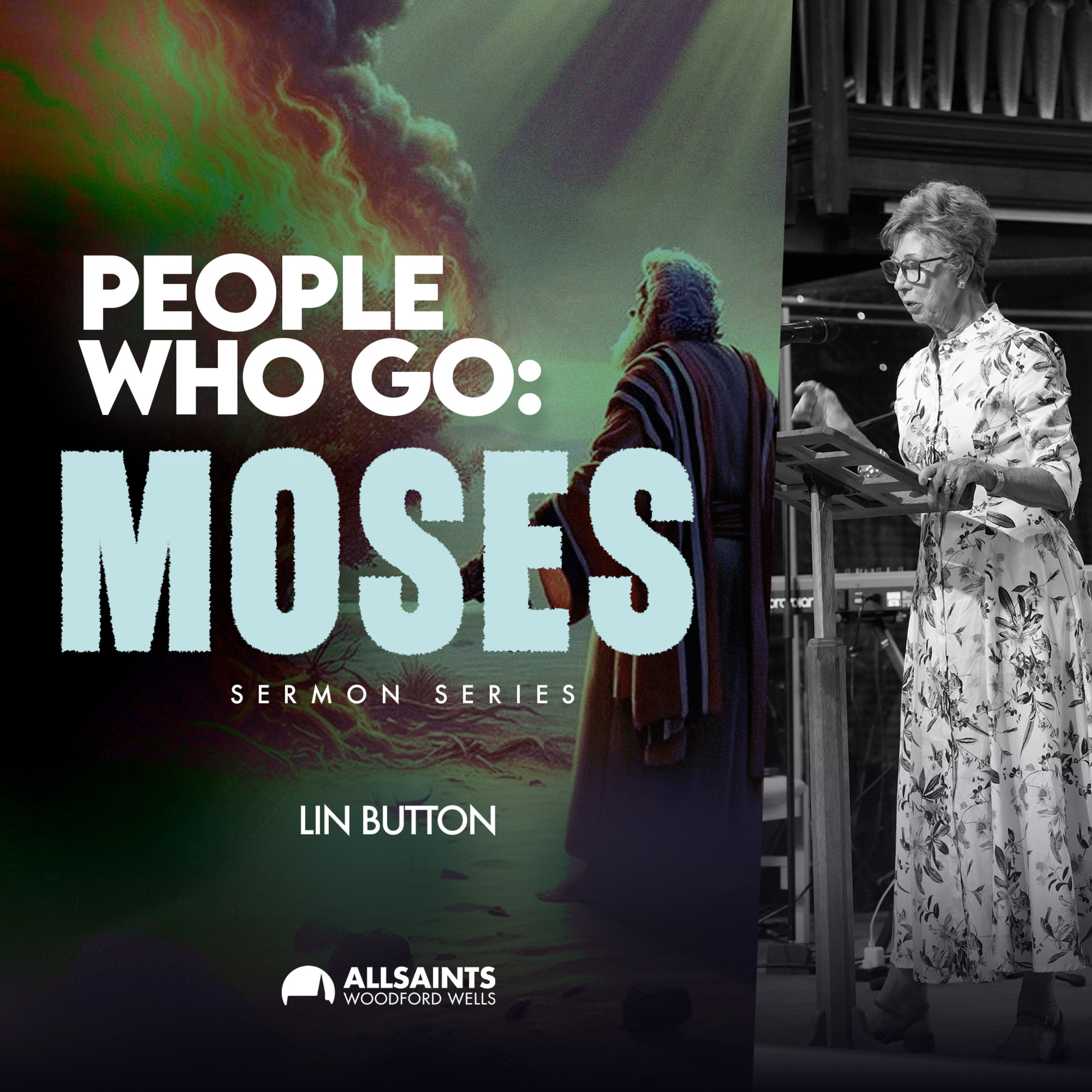 Sunday 3rd August | Lin Button | People who Go: MOSES episode artwork