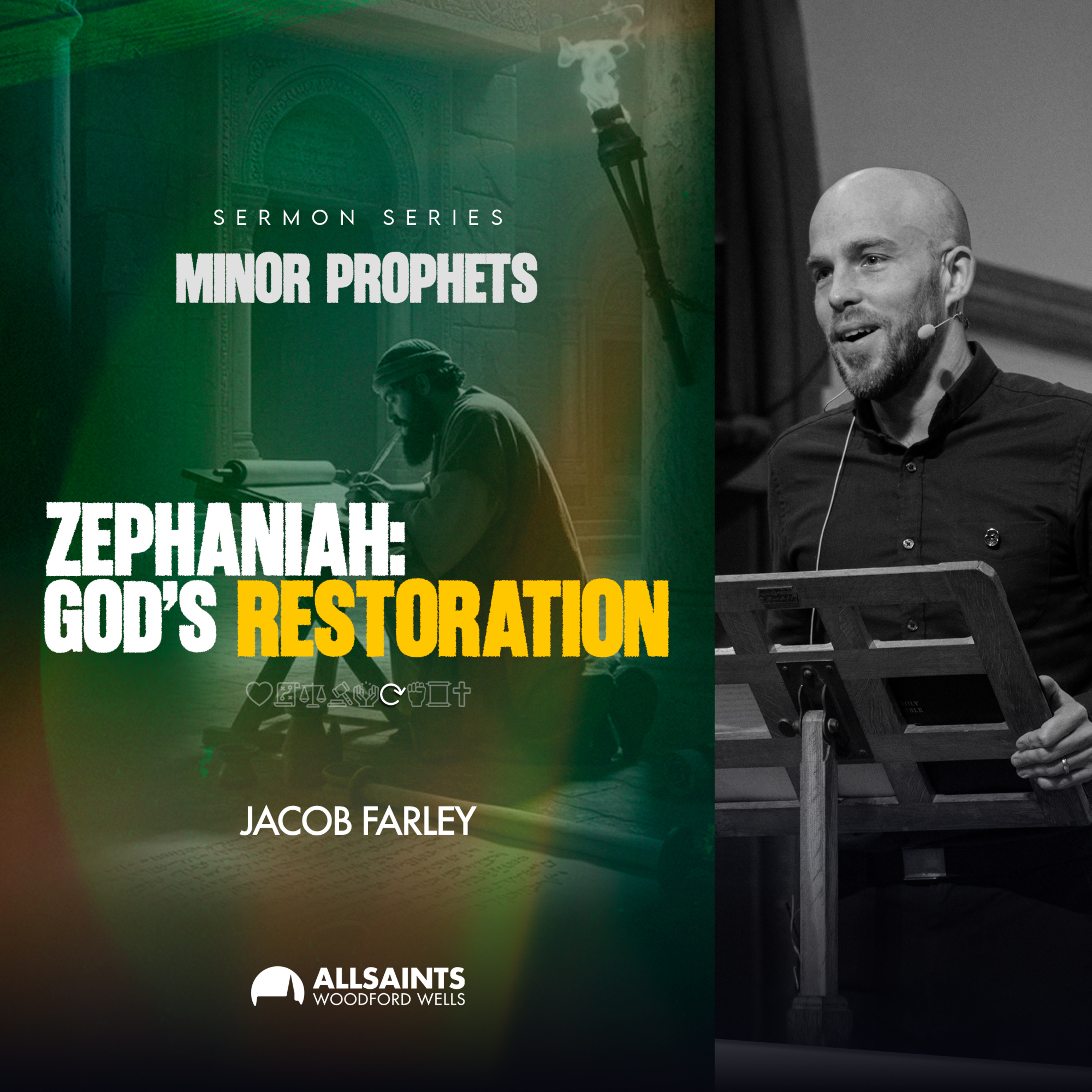 Sunday 9th November | Jacob Farley | Zephaniah: God's Restoration episode artwork