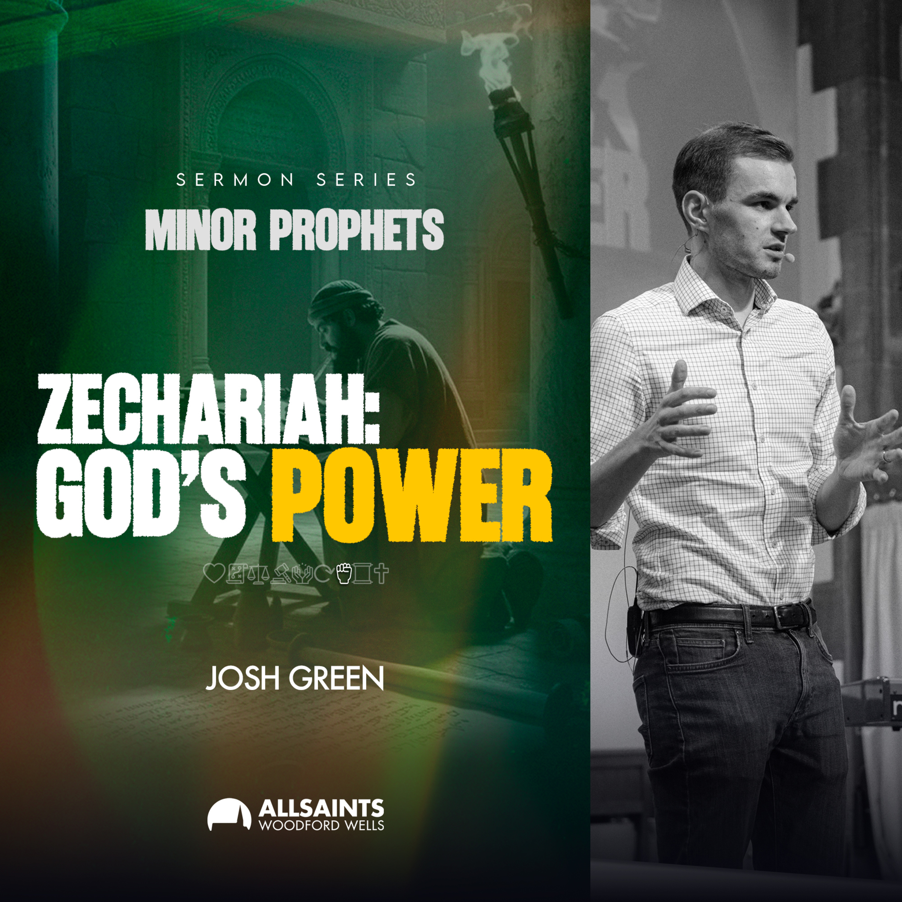 Sunday 16th November | Josh Green | Zechariah: God's Power episode artwork