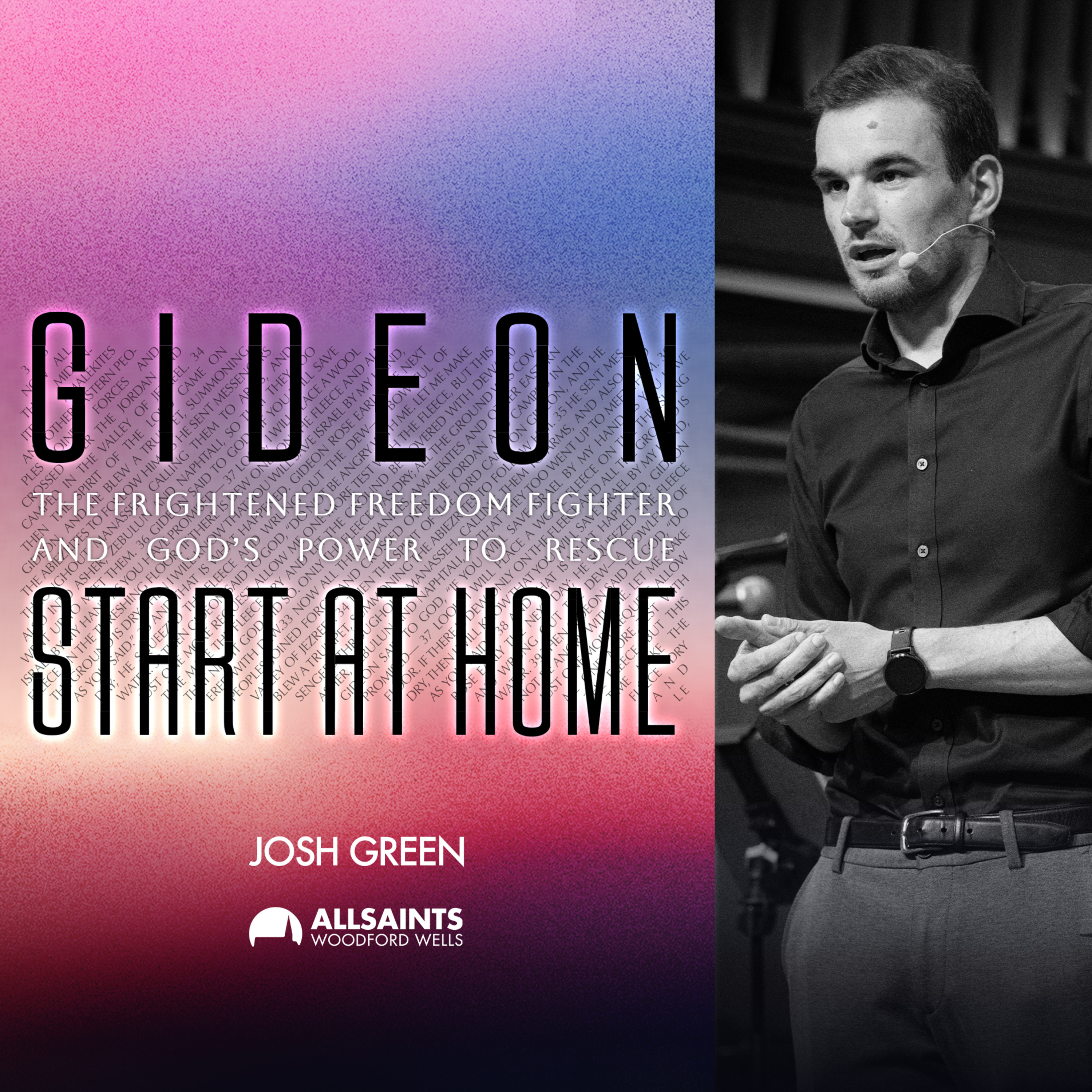 Sunday 2nd August | Josh Green | Gideon: Start At Home episode artwork