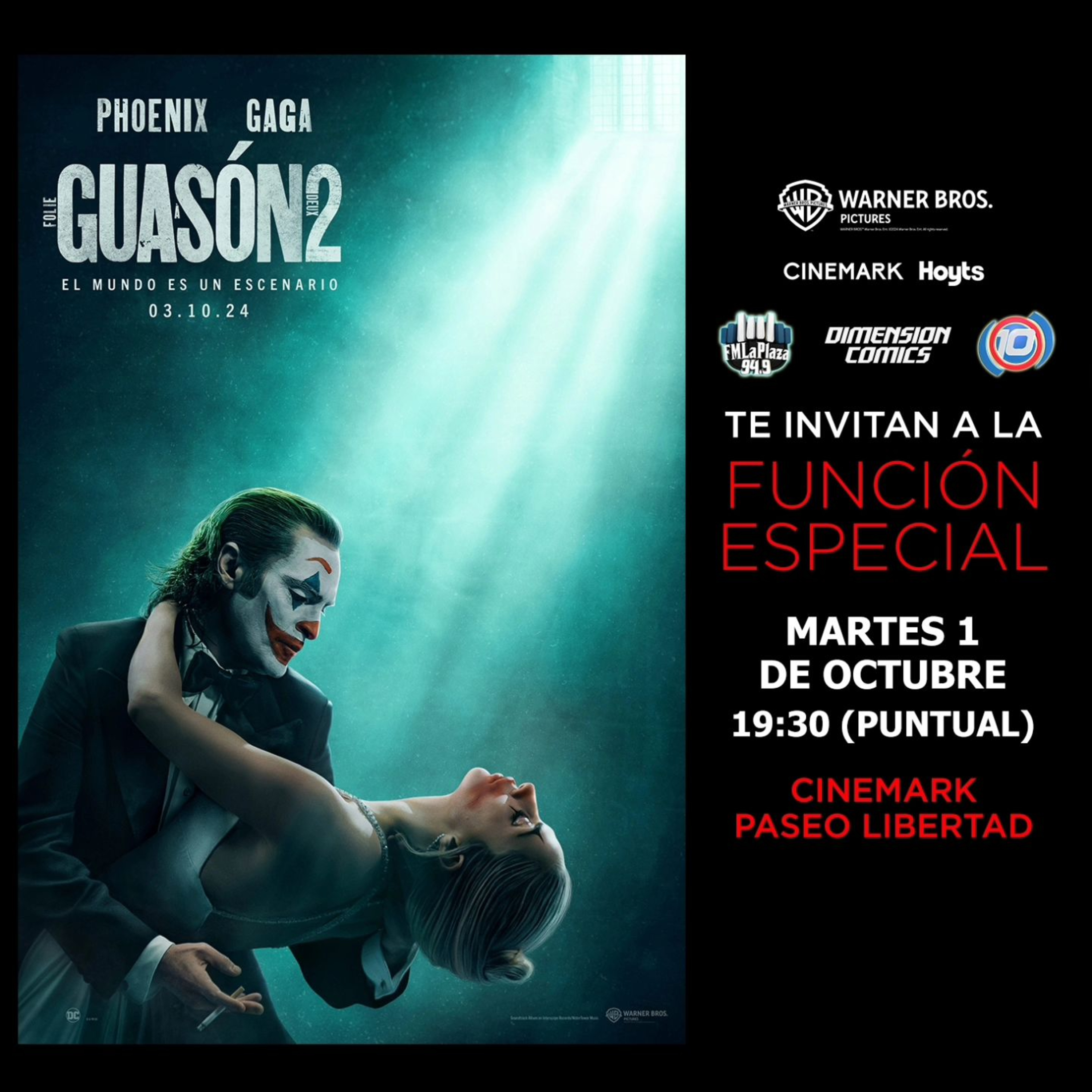 Cosas Fantásticas en #QuePodesDar | Invitación Función Especial Joker 2 en Salta episode artwork