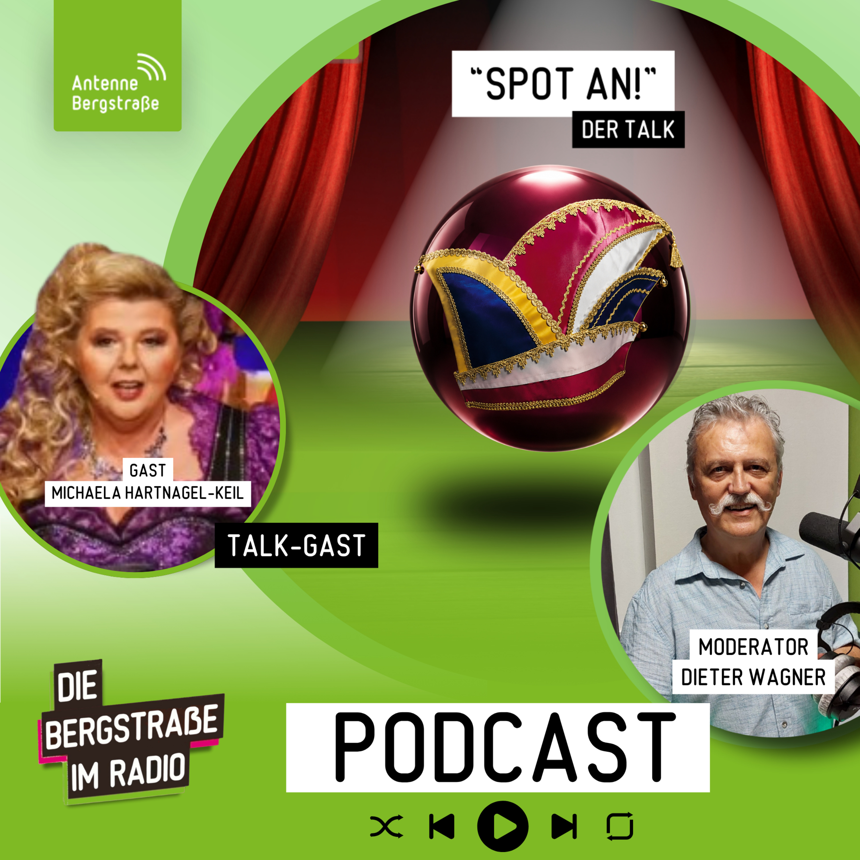 "Spot an!" - Der Talk mit der Sitzungspräsidentin der Weiberfastnacht beim Hessischen Rundfunk – Michaela Hartnagel-Keil  episode artwork