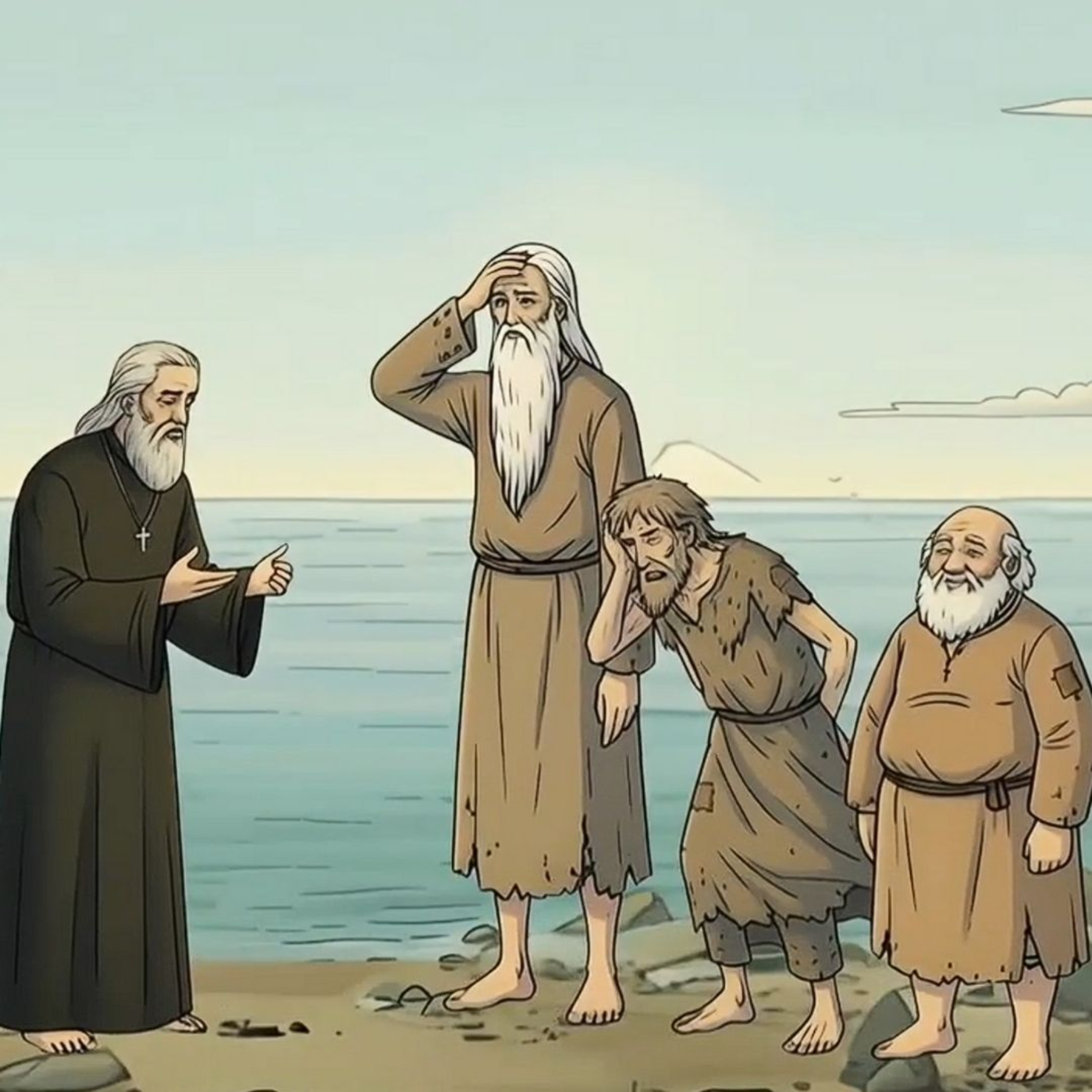 Autobiography Chapter 30, Part 1: The Three Hermits – with full disclosure episode artwork