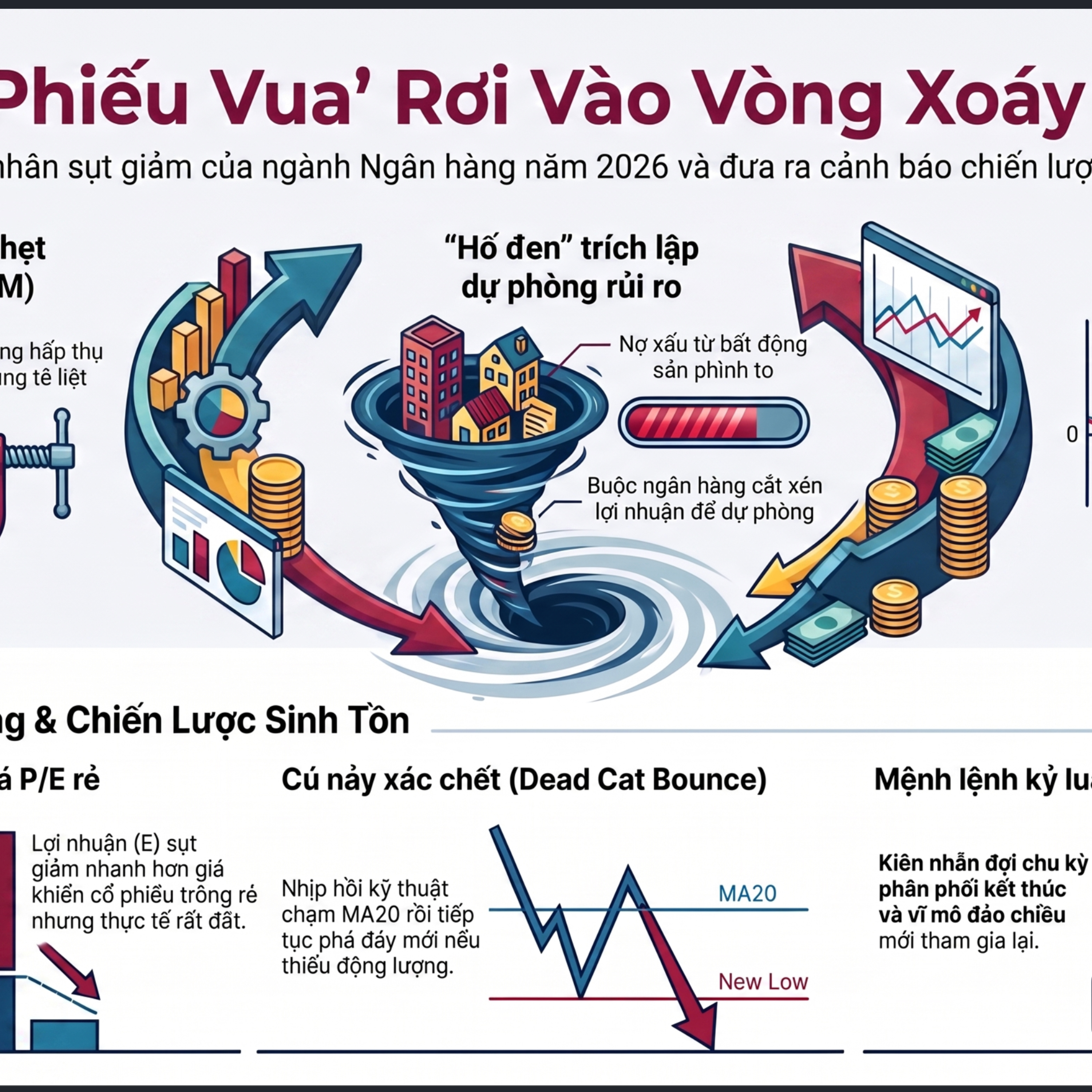 VÌ SAO NHÓM NGÂN HÀNG LỢI NHUẬN SUY GIẢM TRONG 6 THÁNG ĐẦU NĂM 2026