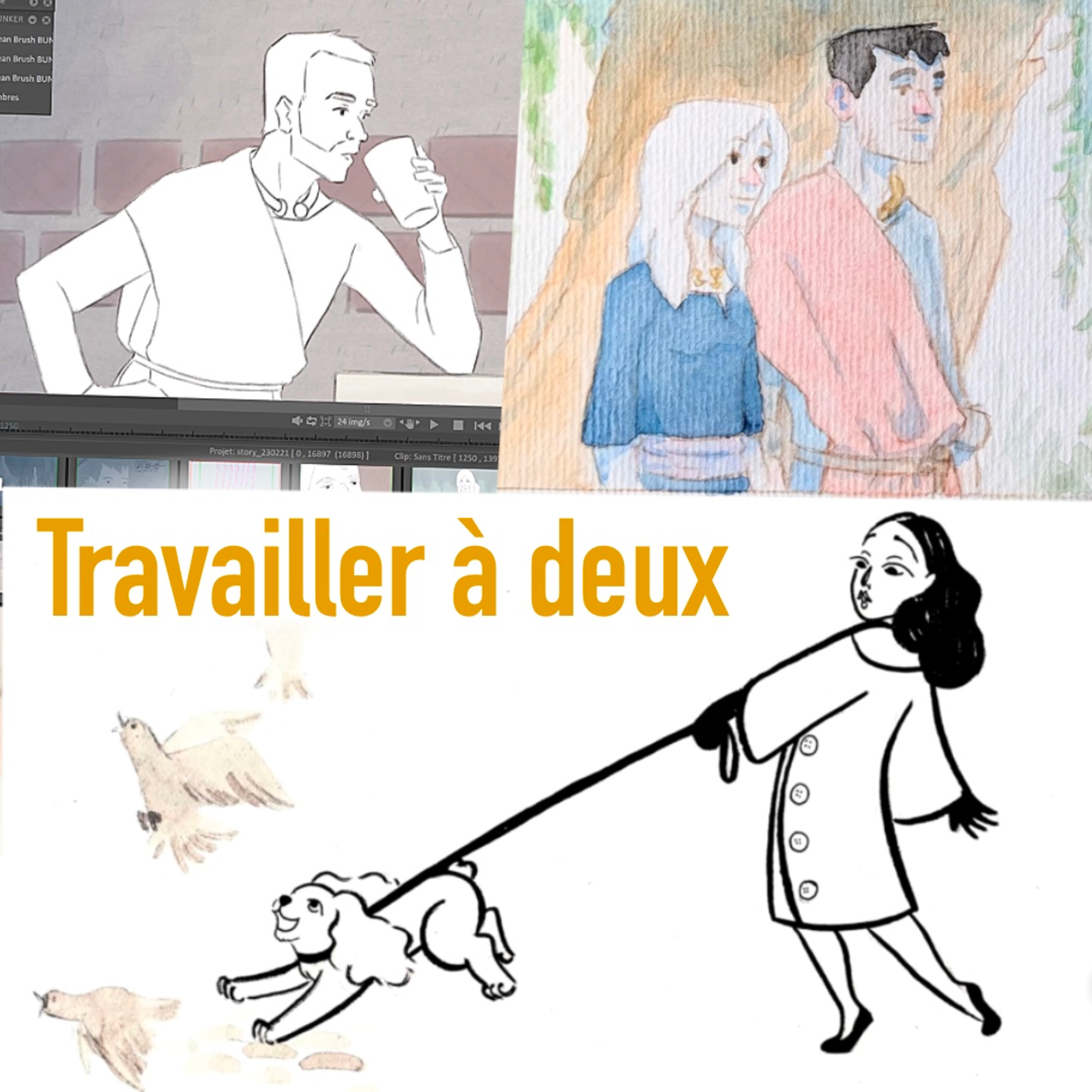 Les métiers de l\'animation et de l\'image | avec Benjamin Cerbai (Podcast)