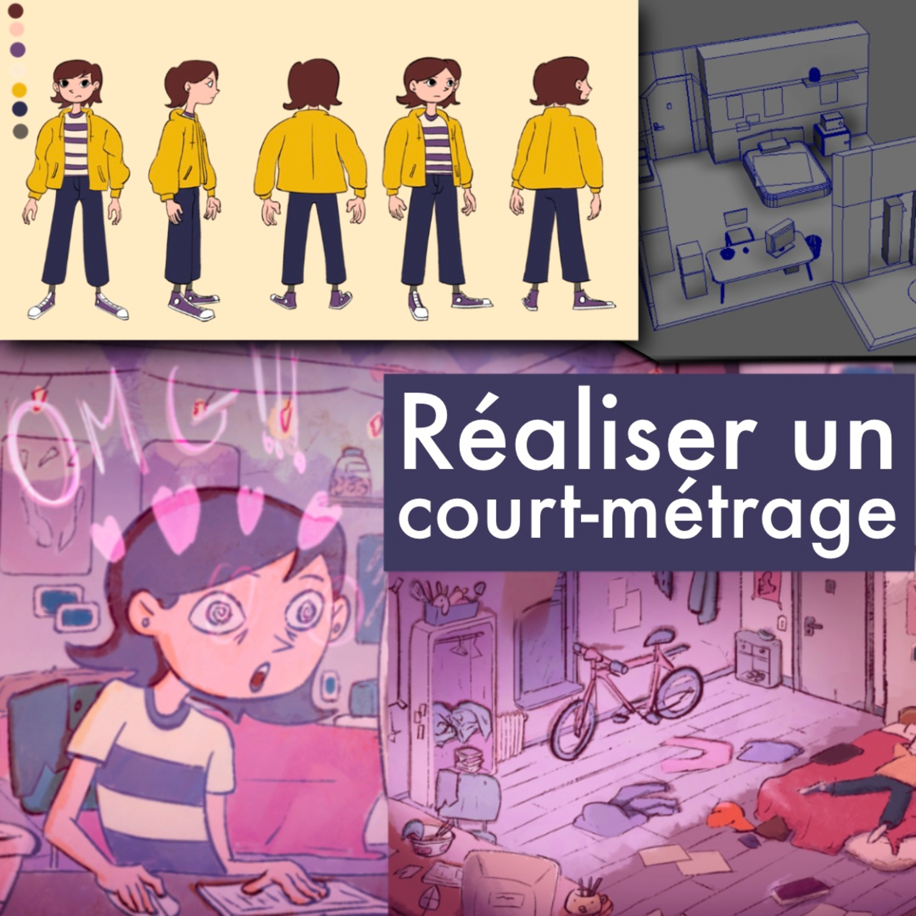 Les métiers de l\'animation et de l\'image | avec Benjamin Cerbai (Podcast)