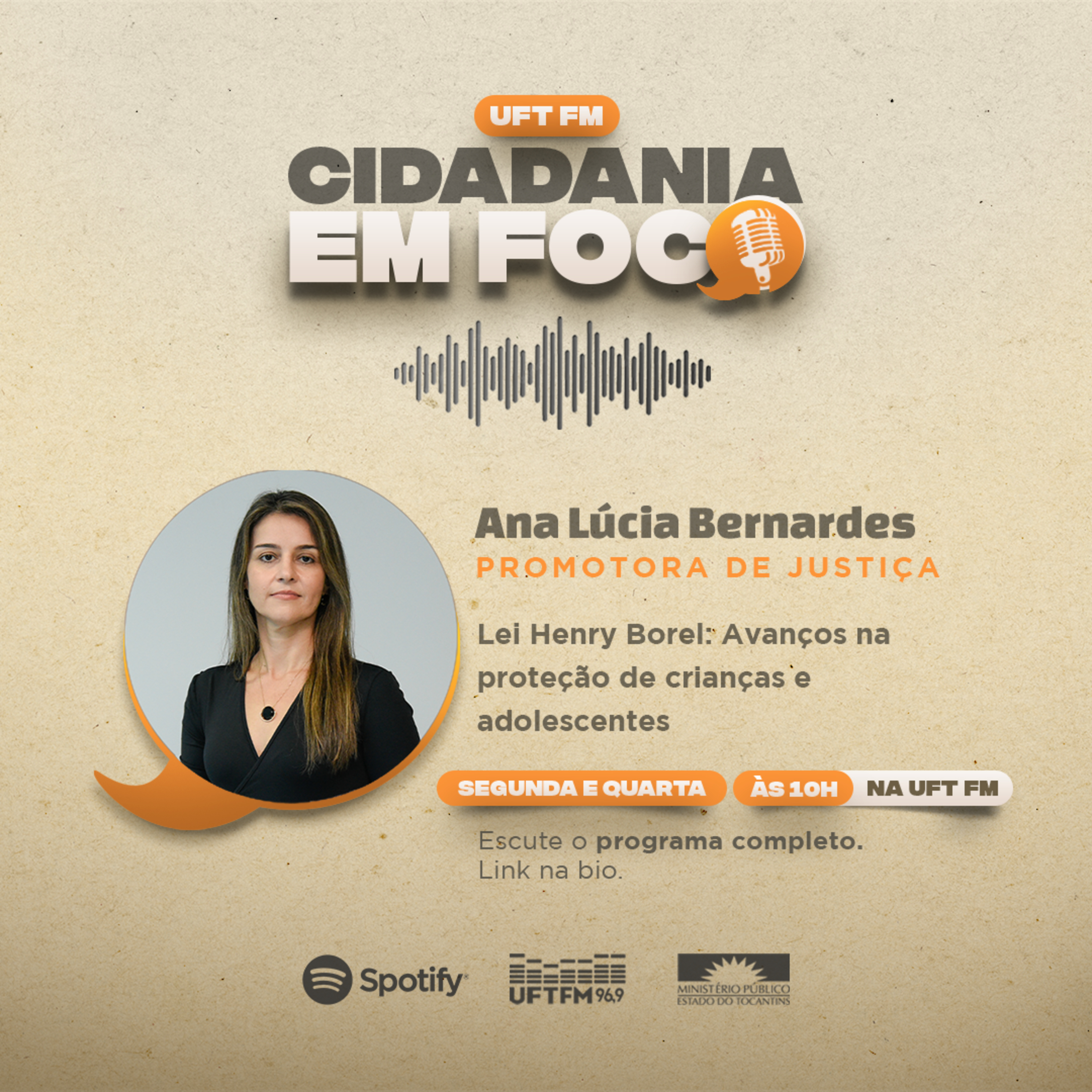 Cidadania em Foco - 29/05/2023 - Lei Henry Borel: avanços para a proteção de crianças e adolescentes - Ana Lúcia Bernardes (Promotora de Justiça) episode artwork