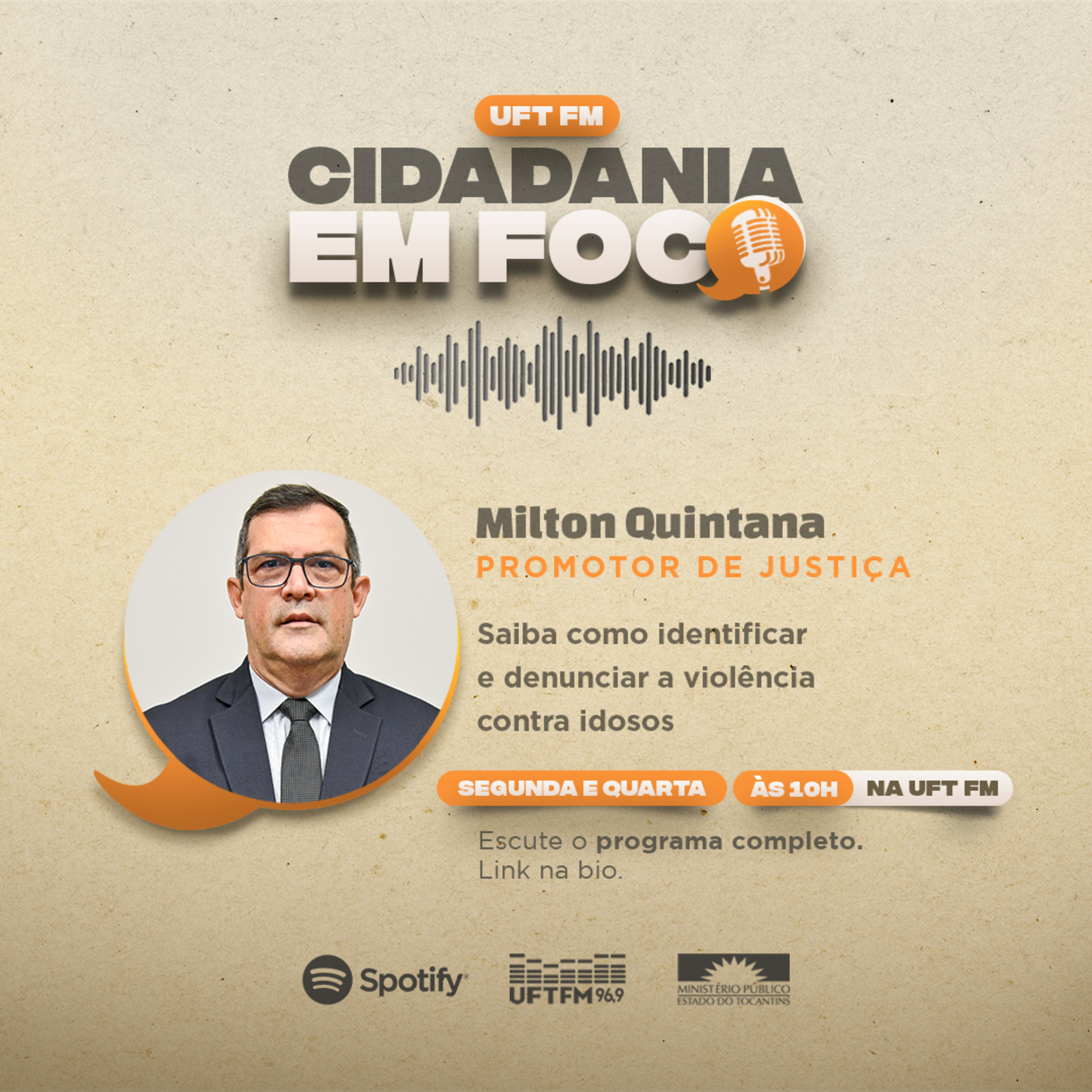 Cidadania em Foco - 05/06/2023 - Saiba como identificar e denunciar a violência contra idosos - Milton Quintana (Promotor de Justiça) episode artwork