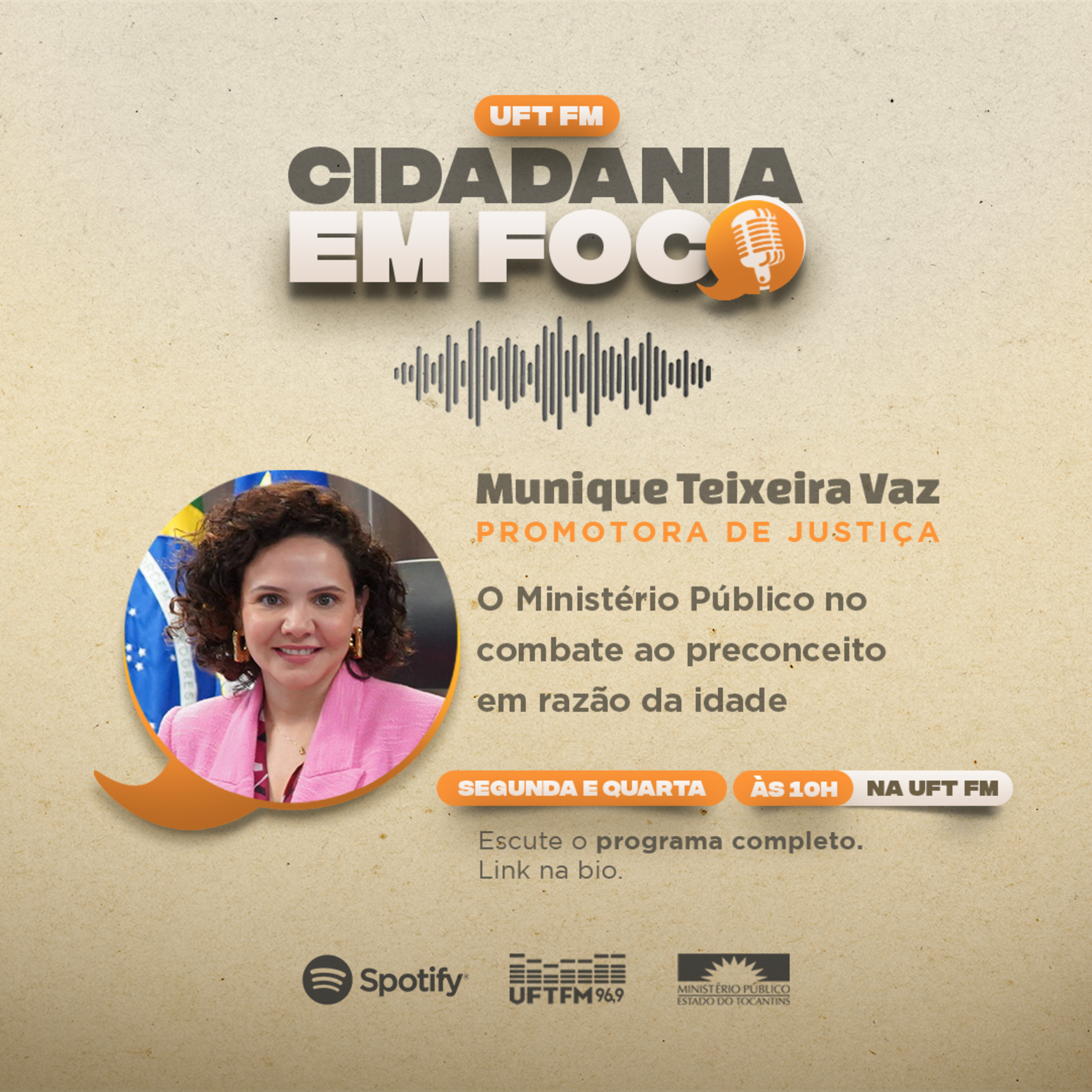 Cidadania em Foco - 30/10/2023 - O Ministério Público no combate ao preconceito em razão da idade - Munique Teixeira Vaz (Promotora de Justiça) episode artwork