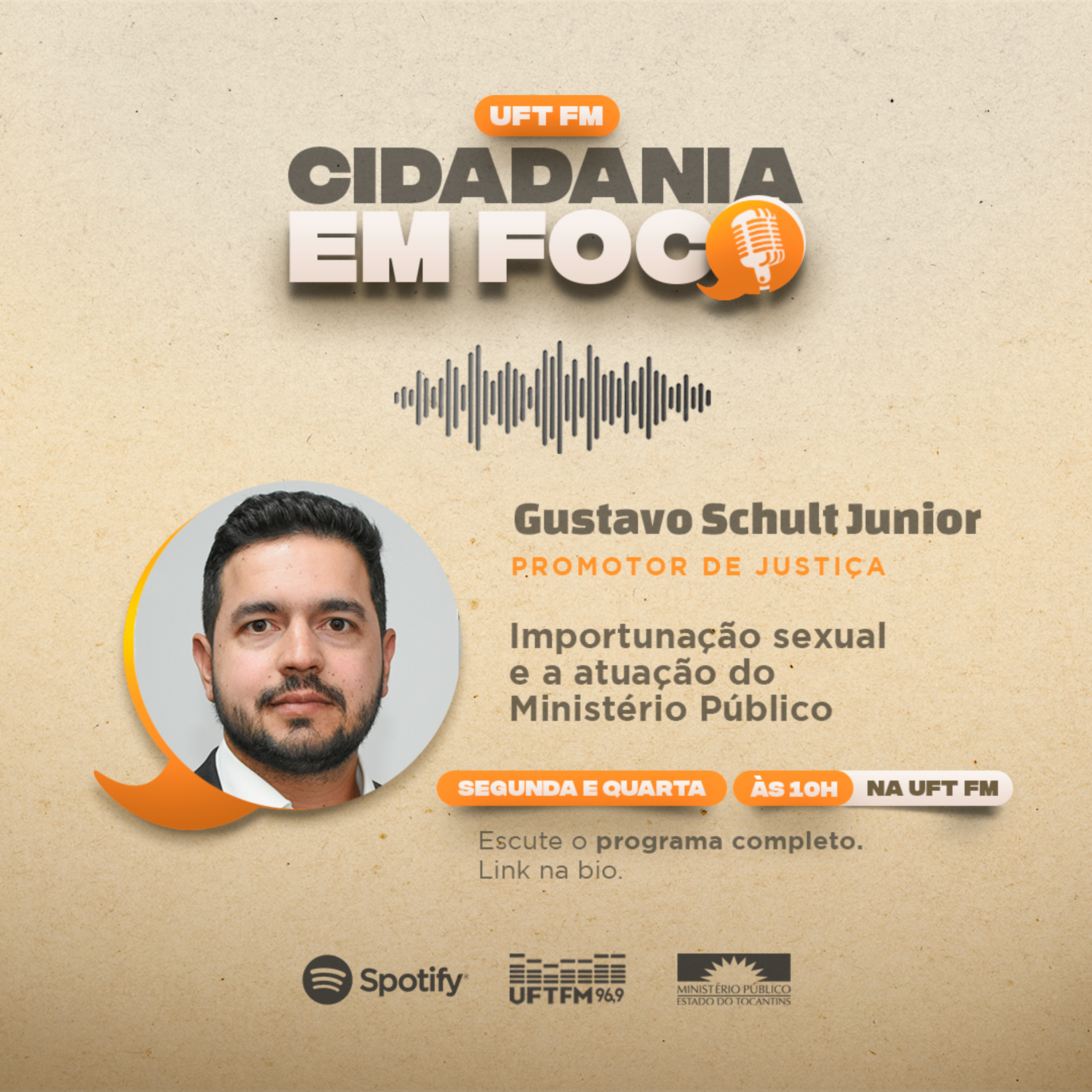 Cidadania em Foco - 29/01/2024 - Importunação Sexual e a Atuação do Ministério Público - Gustavo Schult Junior (Promotor de Justiça) episode artwork