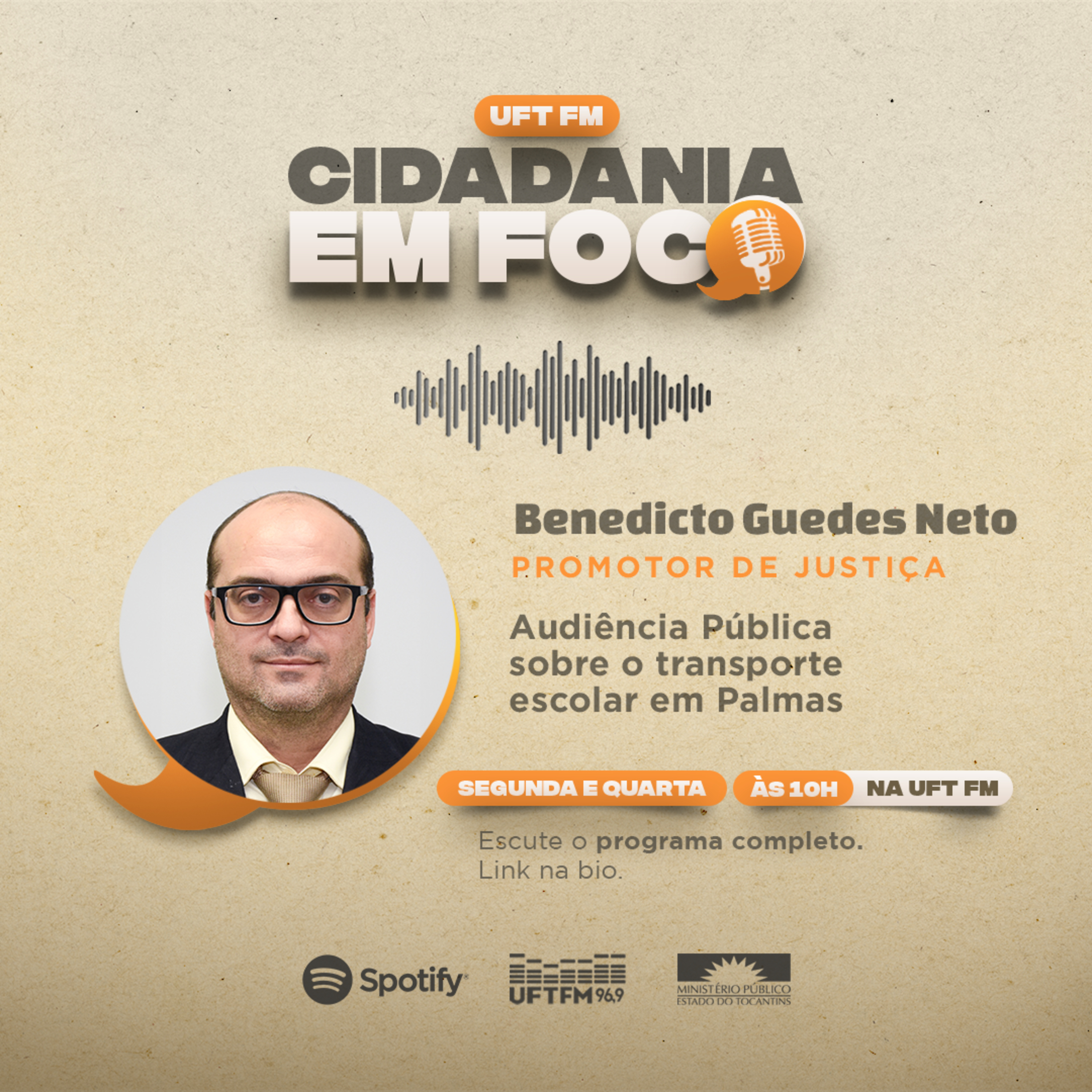 Cidadania em Foco - 24/06/2024 - Audiência Pública sobre o transporte escolar em Palmas - Benedicto de Oliveira Guedes Neto (Promotor de Justiça) episode artwork