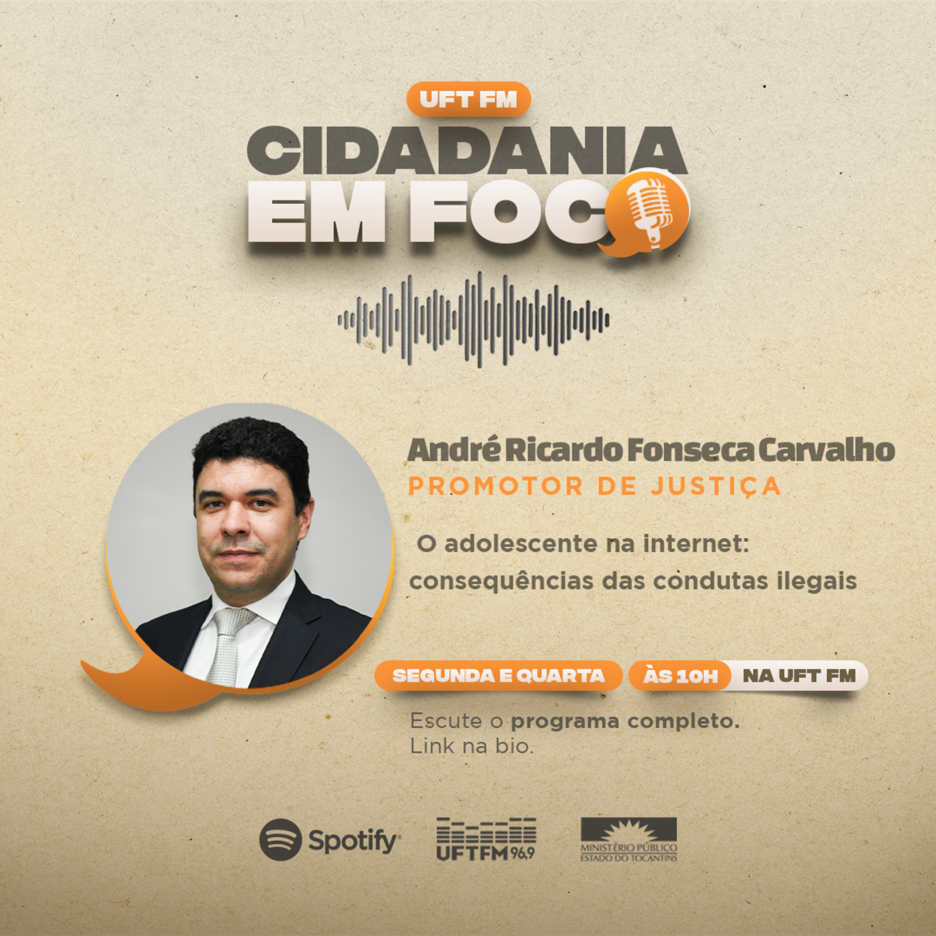 Cidadania em Foco - 23/12/2024 - O adolescente na internet: consequência das condutas ilegais - André Ricardo Fonseca Carvalho (Promotor de Justiça) episode artwork