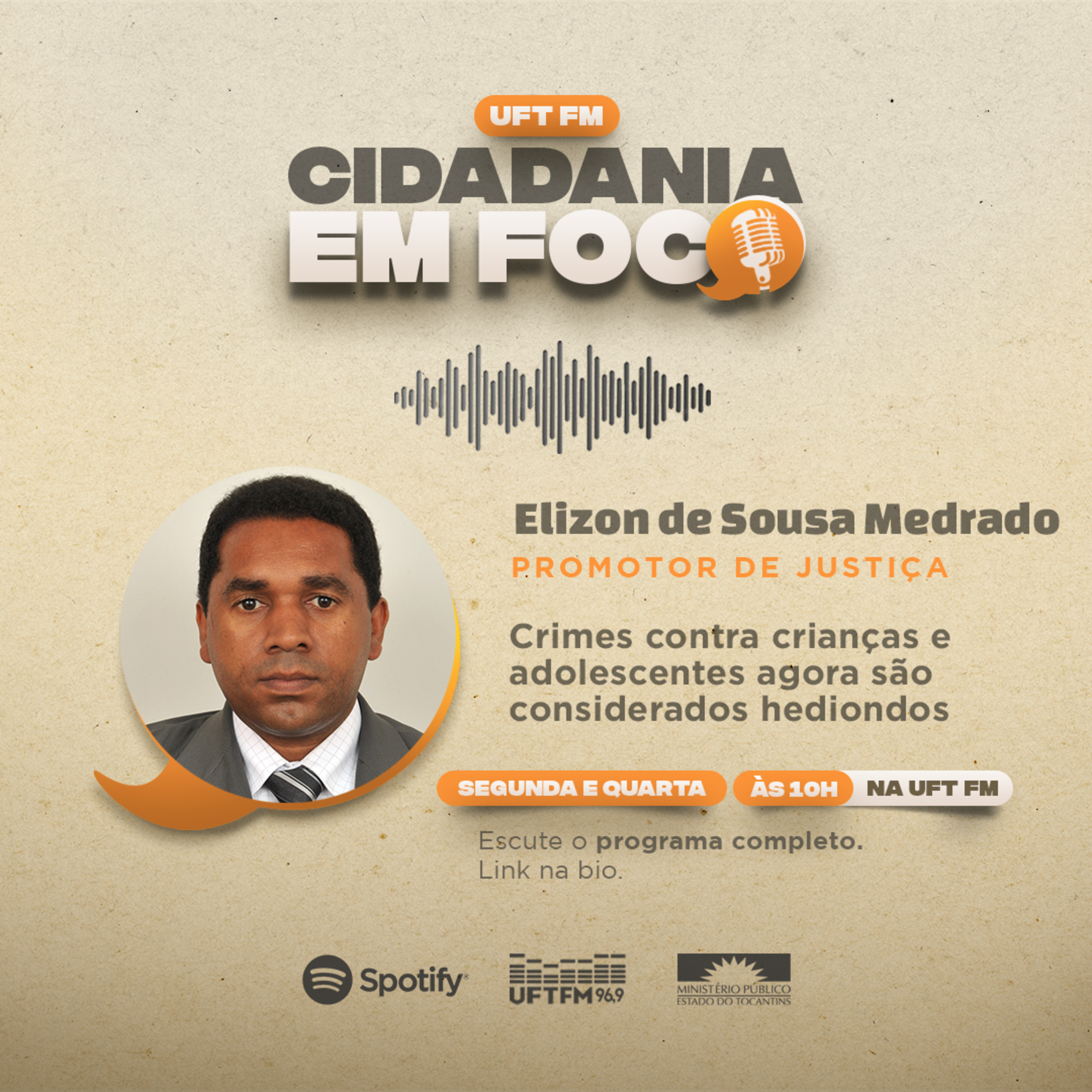Cidadania em Foco - 06/01/2025 - Crimes contra crianças e adolescentes agora são considerados hediondos - Elizon de Sousa Medrado (Promotor de Justiça) episode artwork