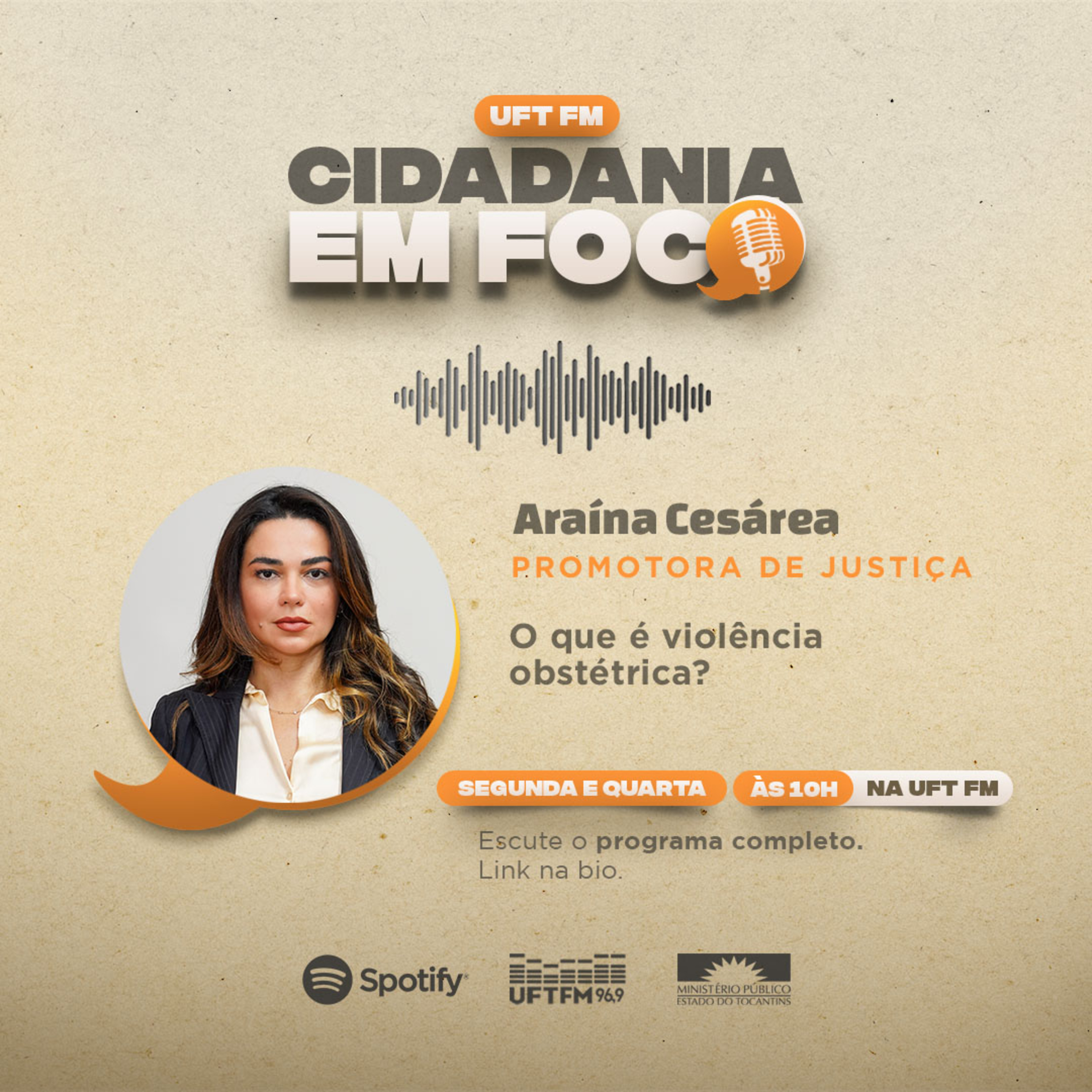 Cidadania em Foco - 24/02/2025 - Violência Obstétrica - Araína Cesárea (Promotora de Justiça) episode artwork