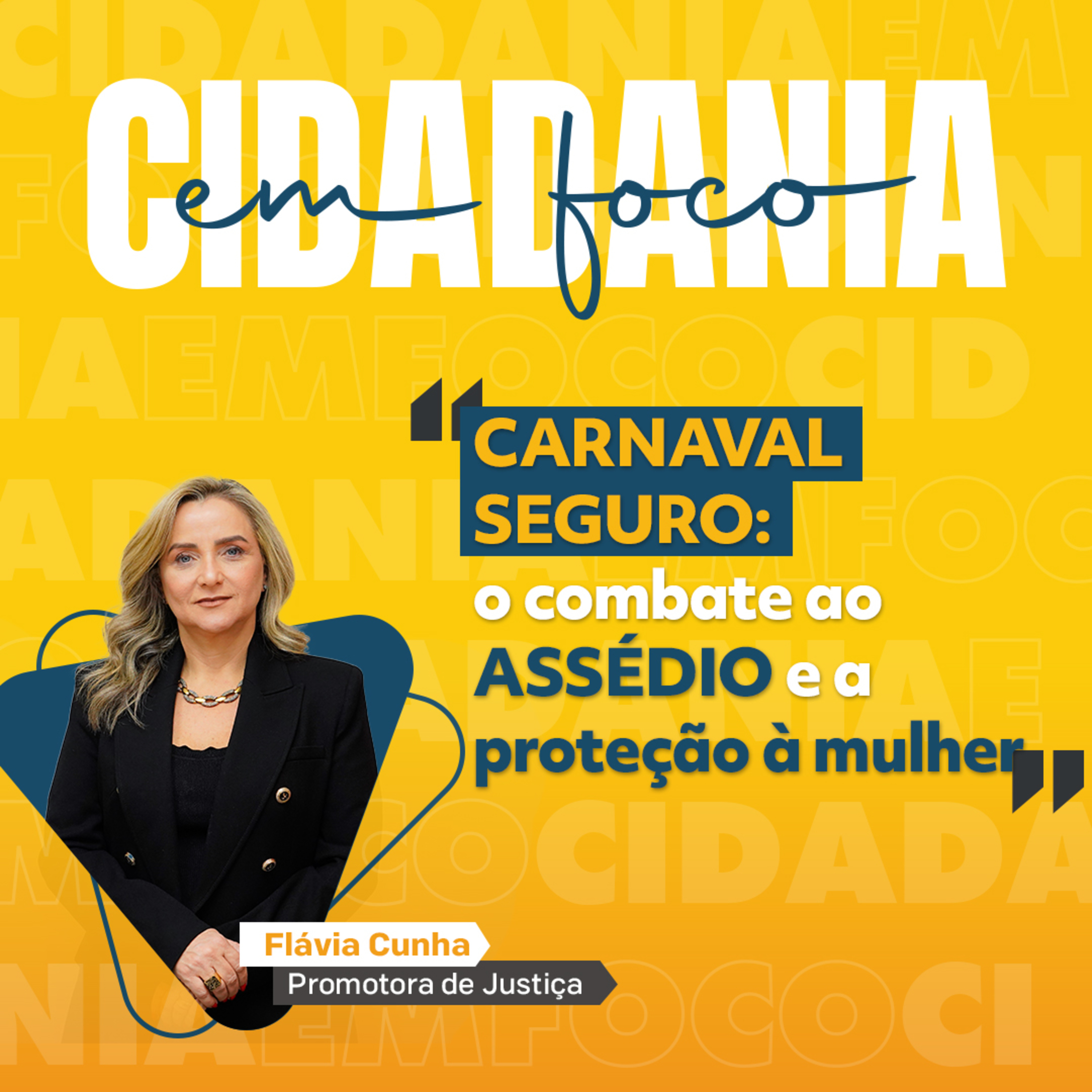 Carnaval seguro: o combate ao assédio e a proteção à mulher episode artwork