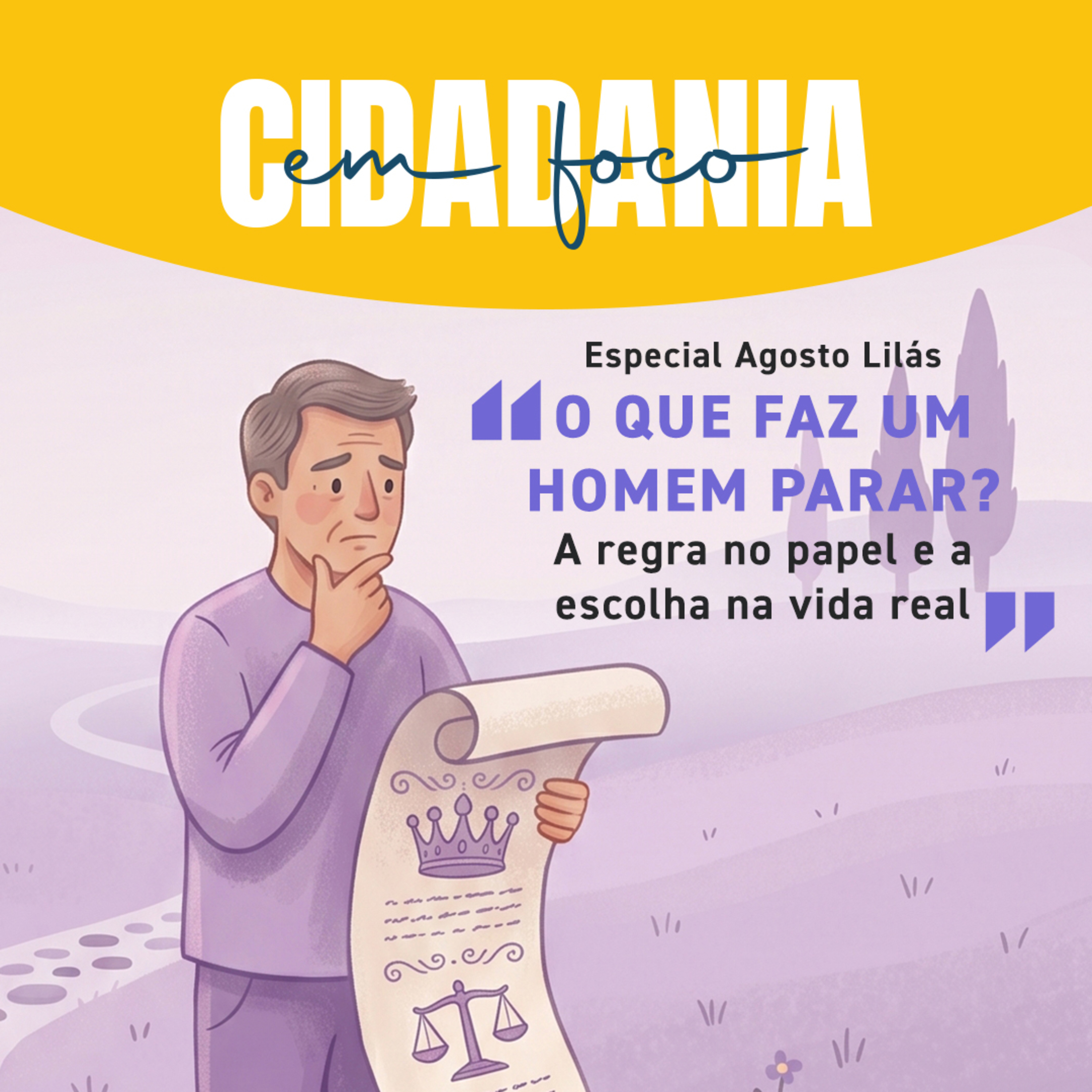  O que faz um homem parar? A regra no papel e a escolha na vida real. episode artwork