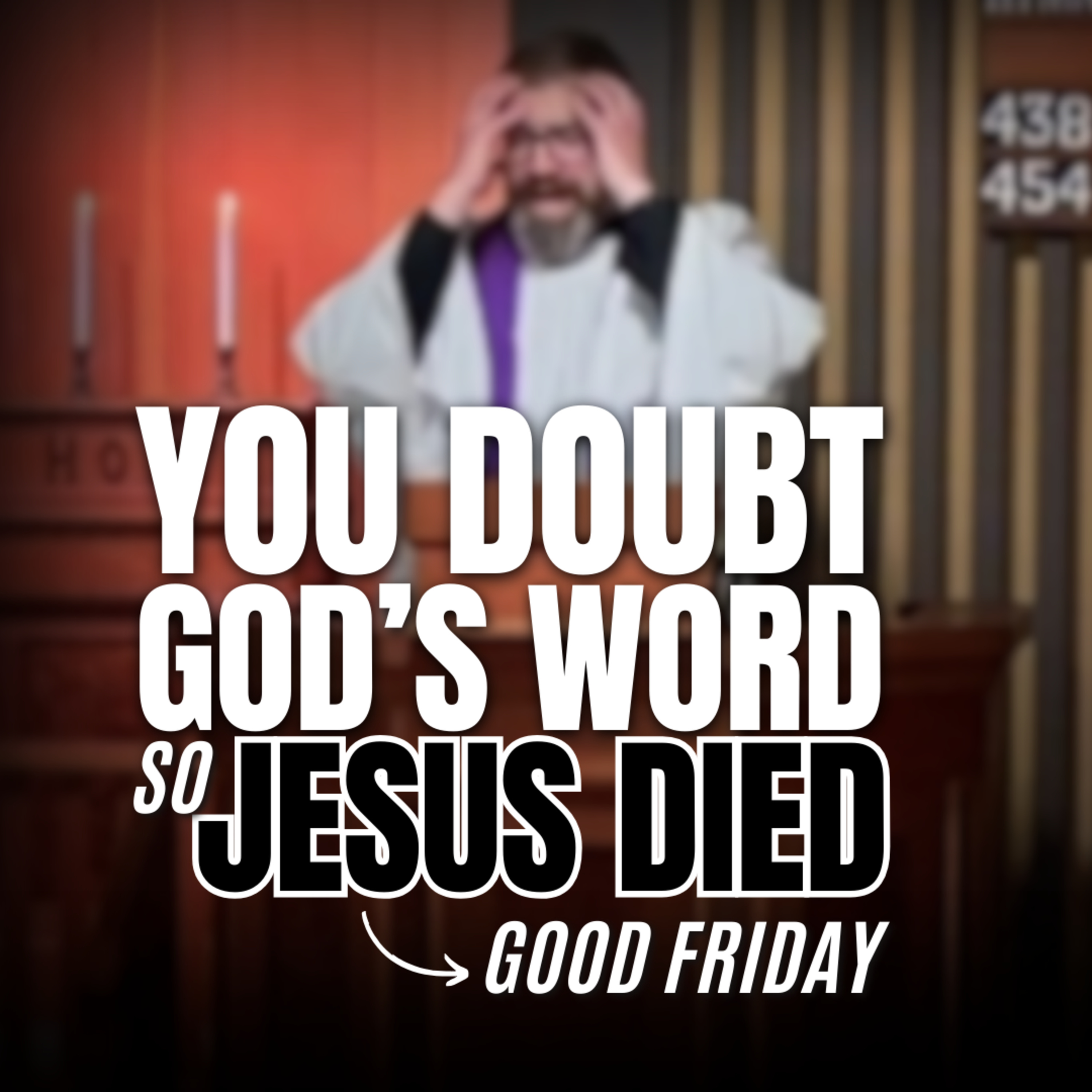 Christ's death made it efficacious for you!