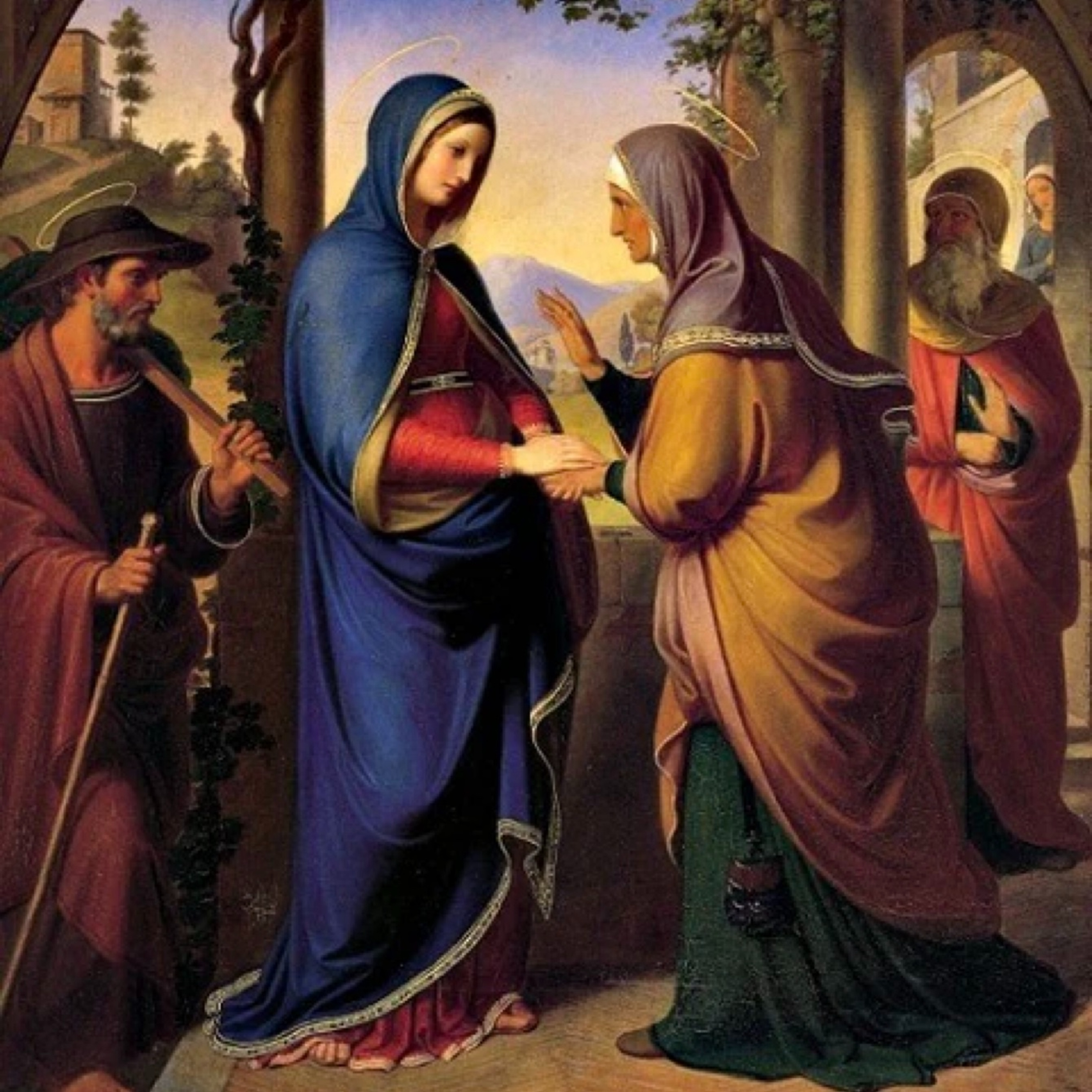 The importance of Mary, the Queen who visits her cousin. Homily for 4th Sunday of Advent, Dec. 22, 2024 episode artwork
