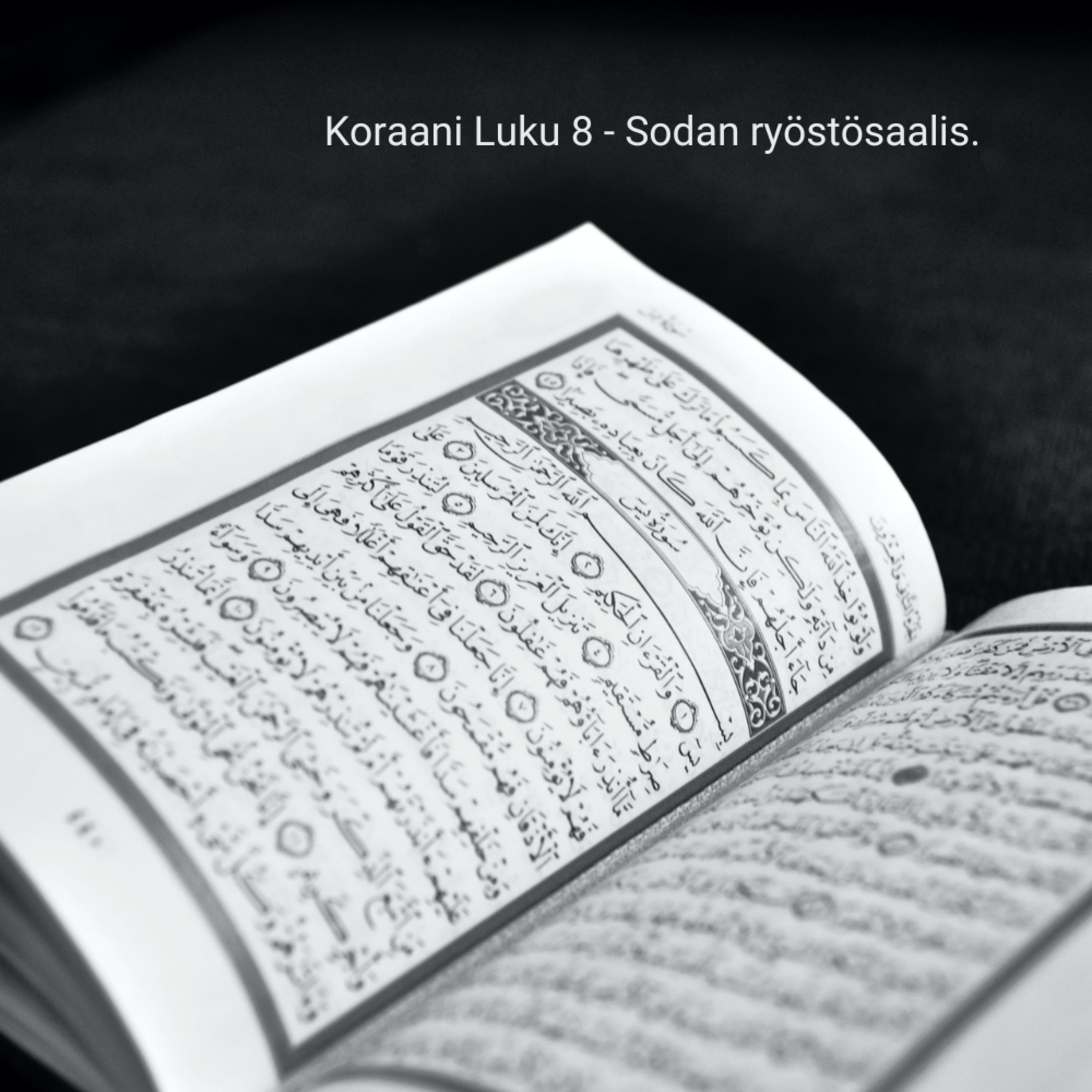 Koraani suomeksi - Luku 8 Sodan ryöstösaalis episode artwork