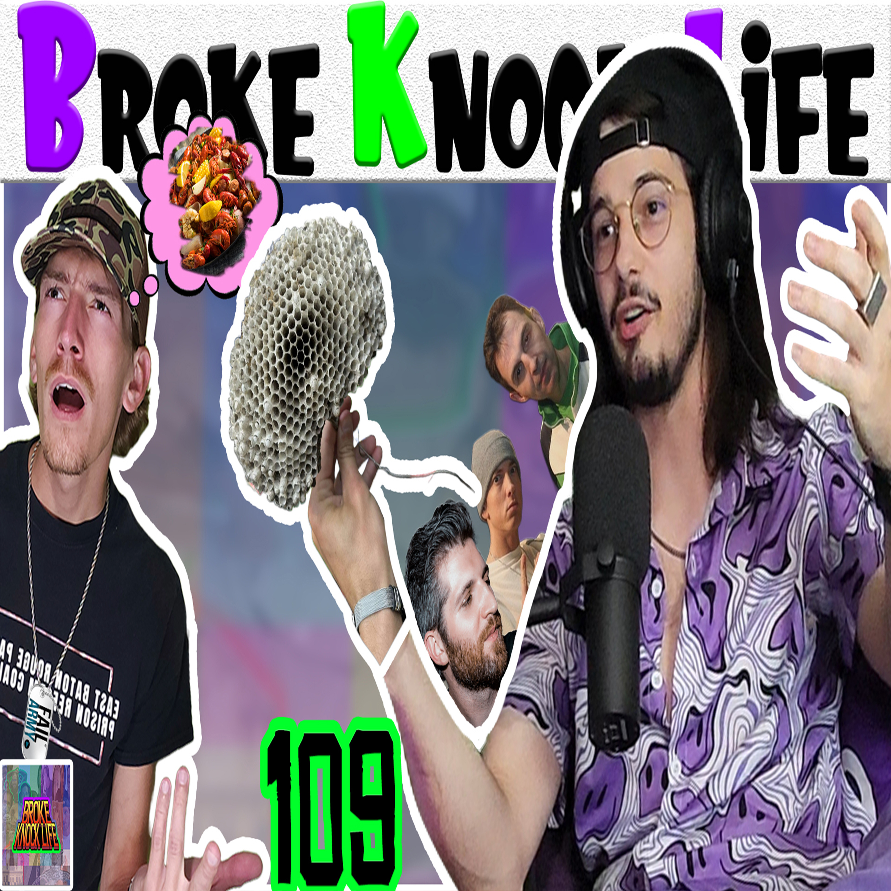 Labor Day Comeback & NEW STUDIO: Broke Knock Life 109 (VIDEO) episode artwork